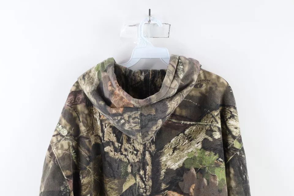 Vintage Vintage Streetwear Mossy Oak Camouflage Hoodie Sweatshirt Size US L / EU 52-54 / 3 - 10 Thumbnail