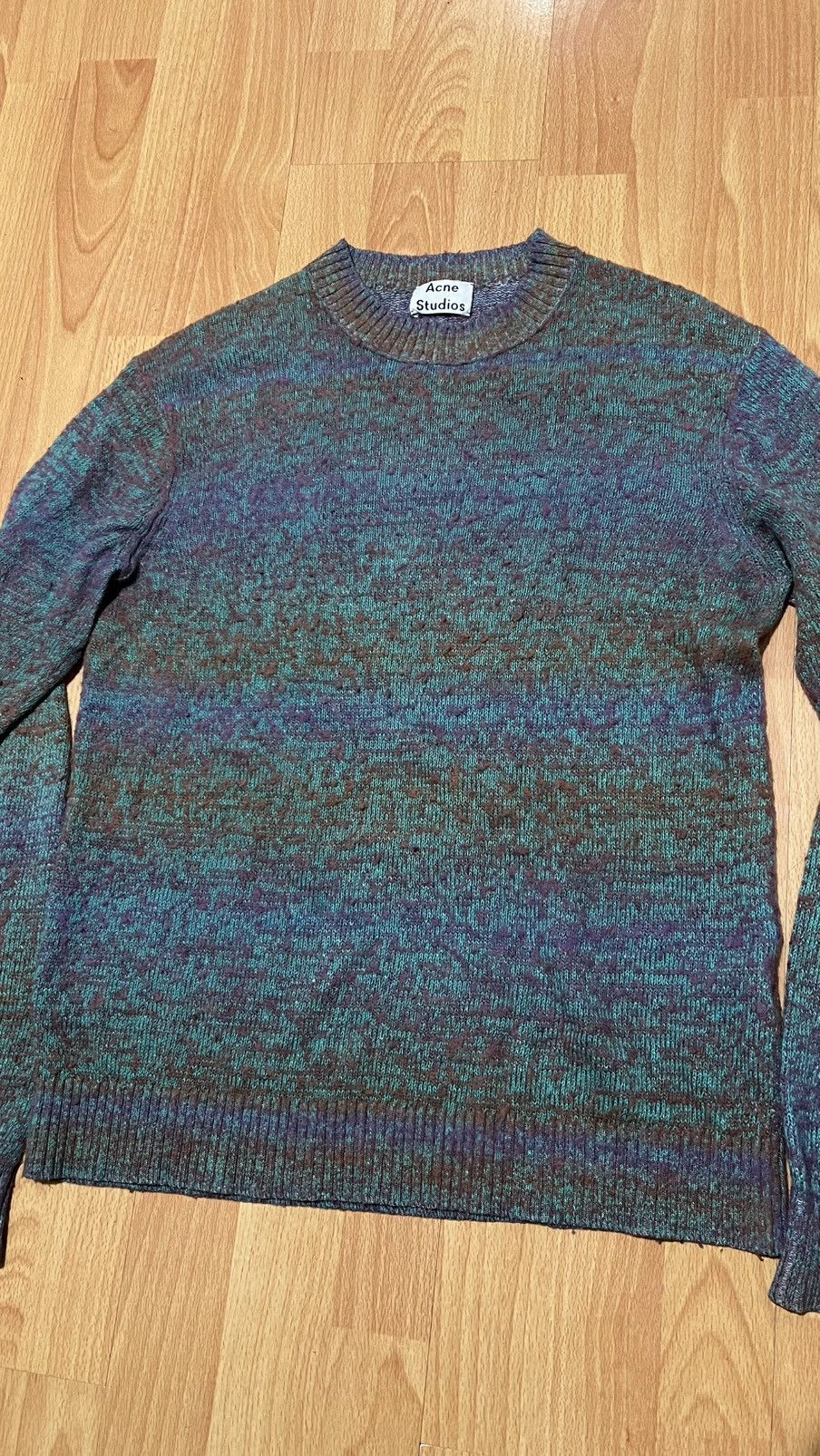 Acne Studios Acne Studios Kamal sweater Crewneck Sweater Men's Size green Size US XS / EU 42 / 0 - 4 Thumbnail