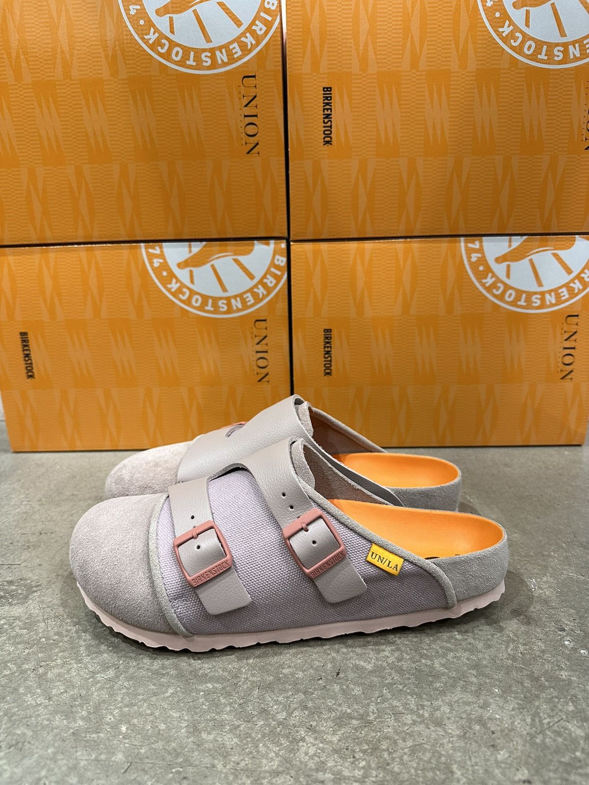 Birkenstock × Union LA Union LA Bimshire Shadow Grey Size US 7 / EU 40 - 3 Thumbnail