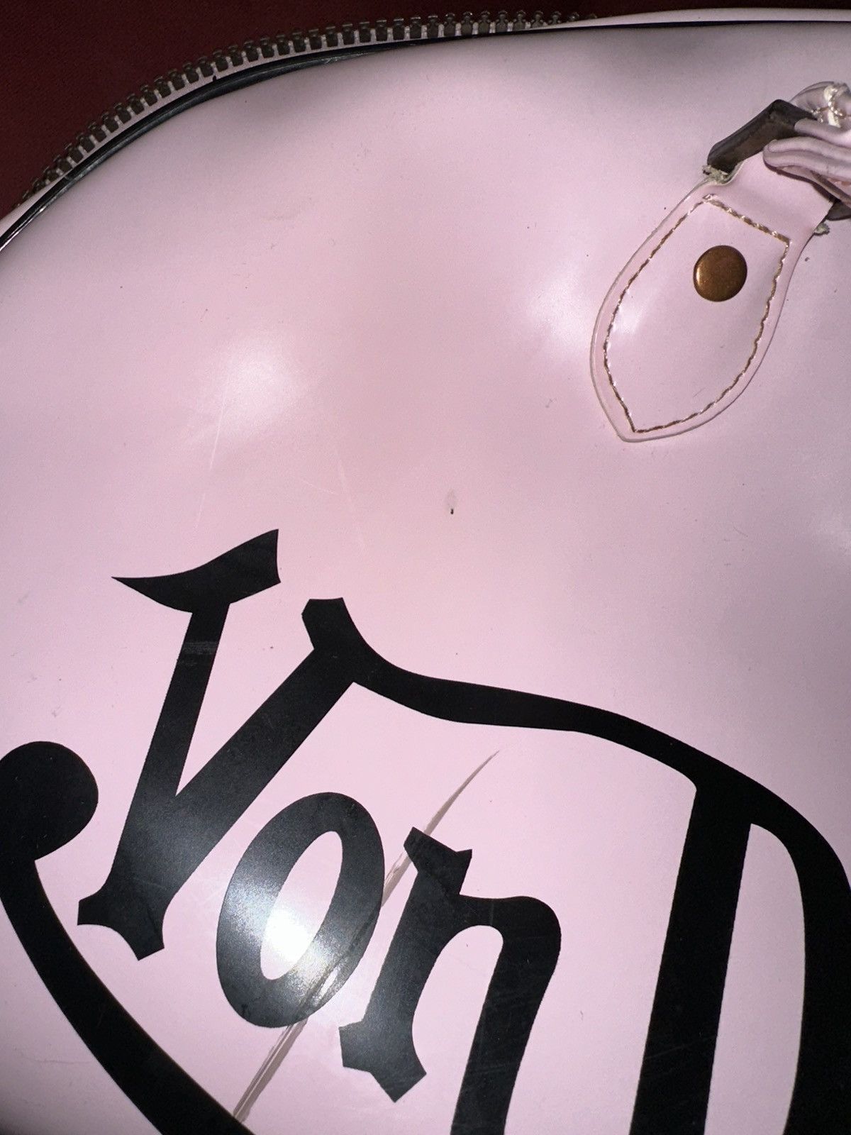 Grailed × Vintage × Von Dutch Vintage Von Dutch Bowling Bag Handle Purse Powder Pink Grail Size ONE SIZE - 5 Thumbnail