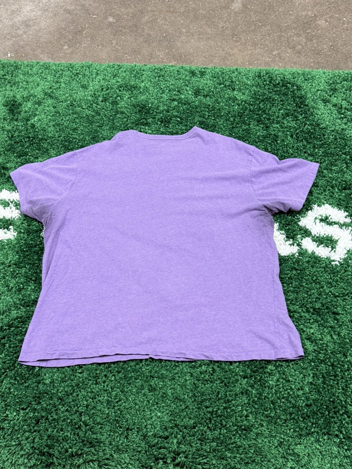 Polo Ralph Lauren Polo Ralph Lauren Purple Logo Tee XXL Big PRL Size US XXL / EU 58 / 5 - 3 Thumbnail