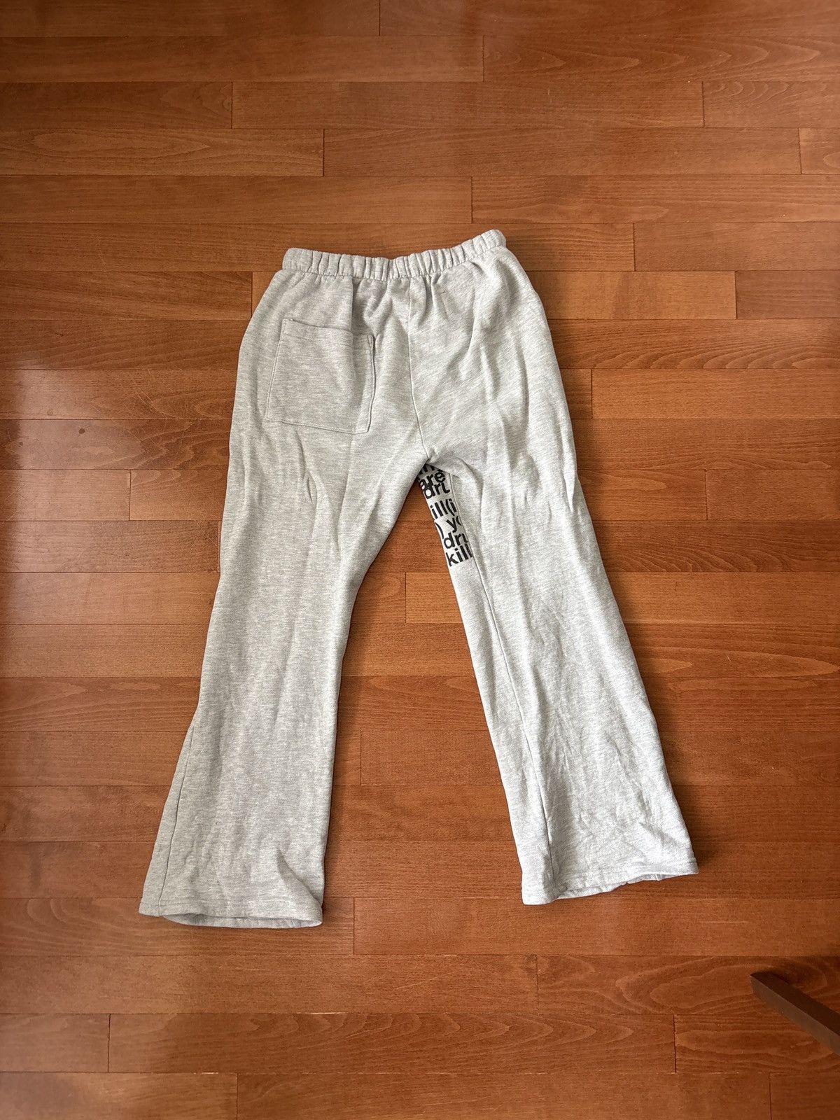 Designer disgust(ing) “drugs are kill(ing) you” Flared Sweatpants Size US 36 / EU 52 - 1 Thumbnail