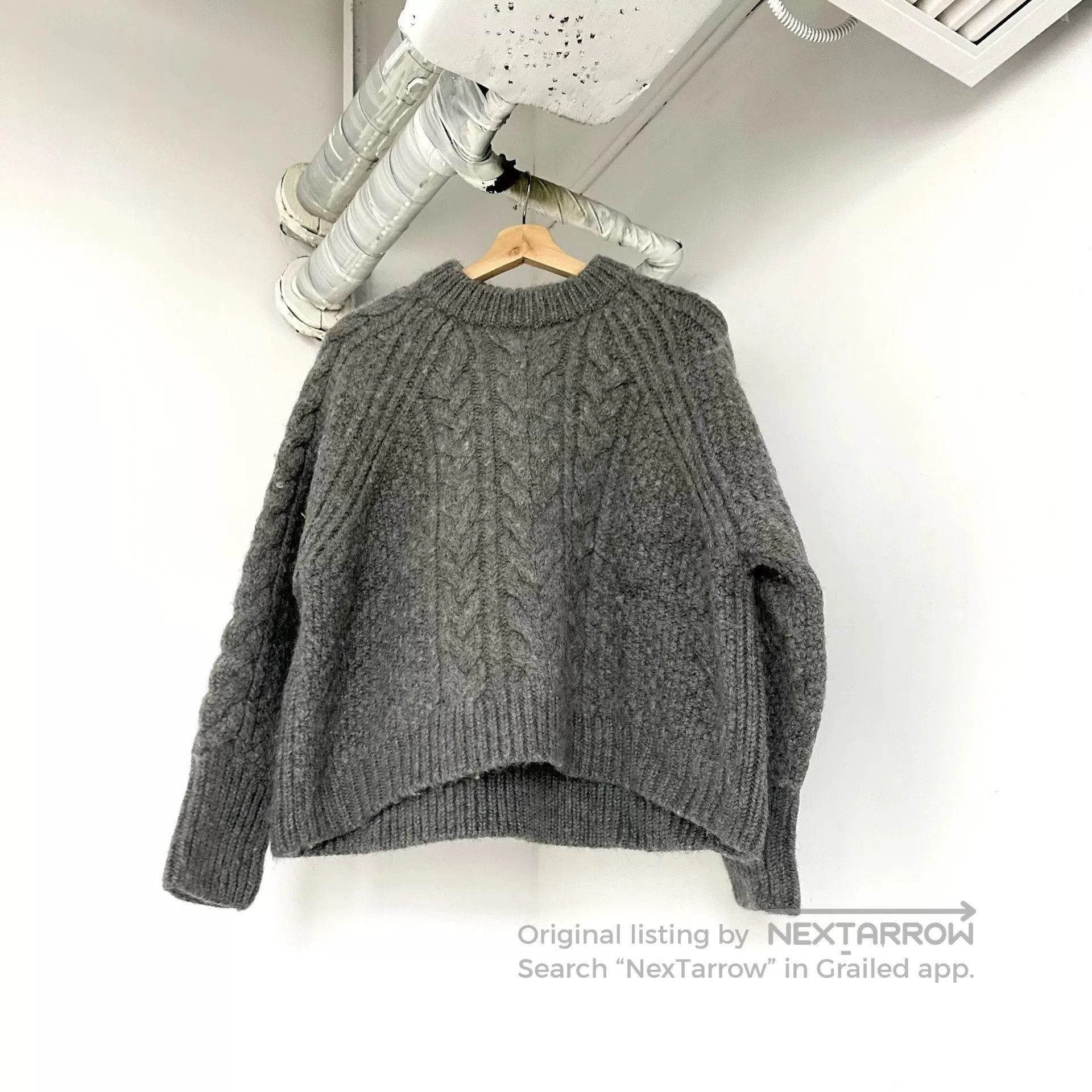 Cecilie Bahnsen Cecilie Bahnsen Gray Thick Sweater. Size S / US 4 / IT 40 - 1 Thumbnail