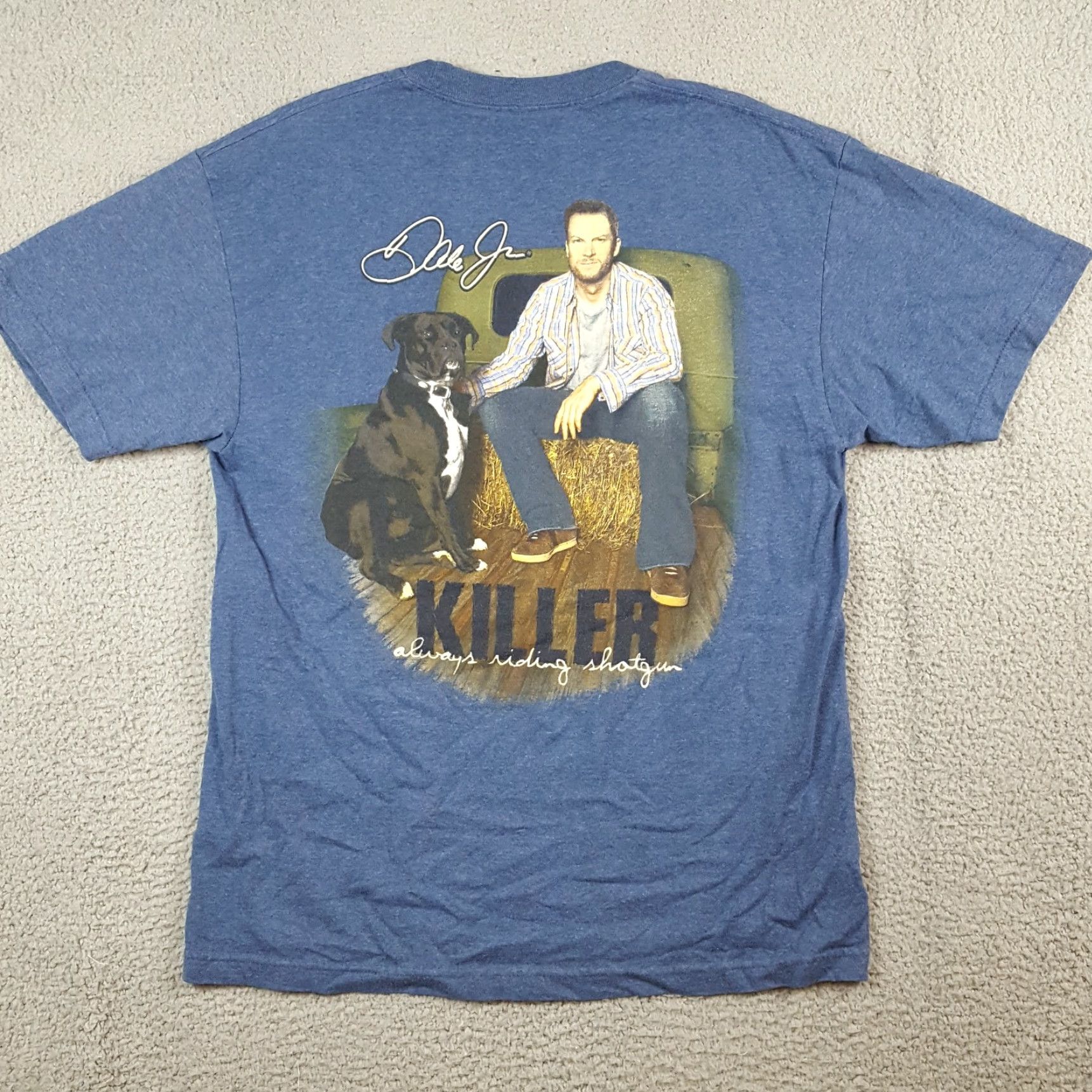 NASCAR VINTAGE Dale Earnhardt Jr Killer Dog Country Truck Men's Size L Retro NASCAR T Shirt Size US L / EU 52-54 / 3 - 2 Thumbnail