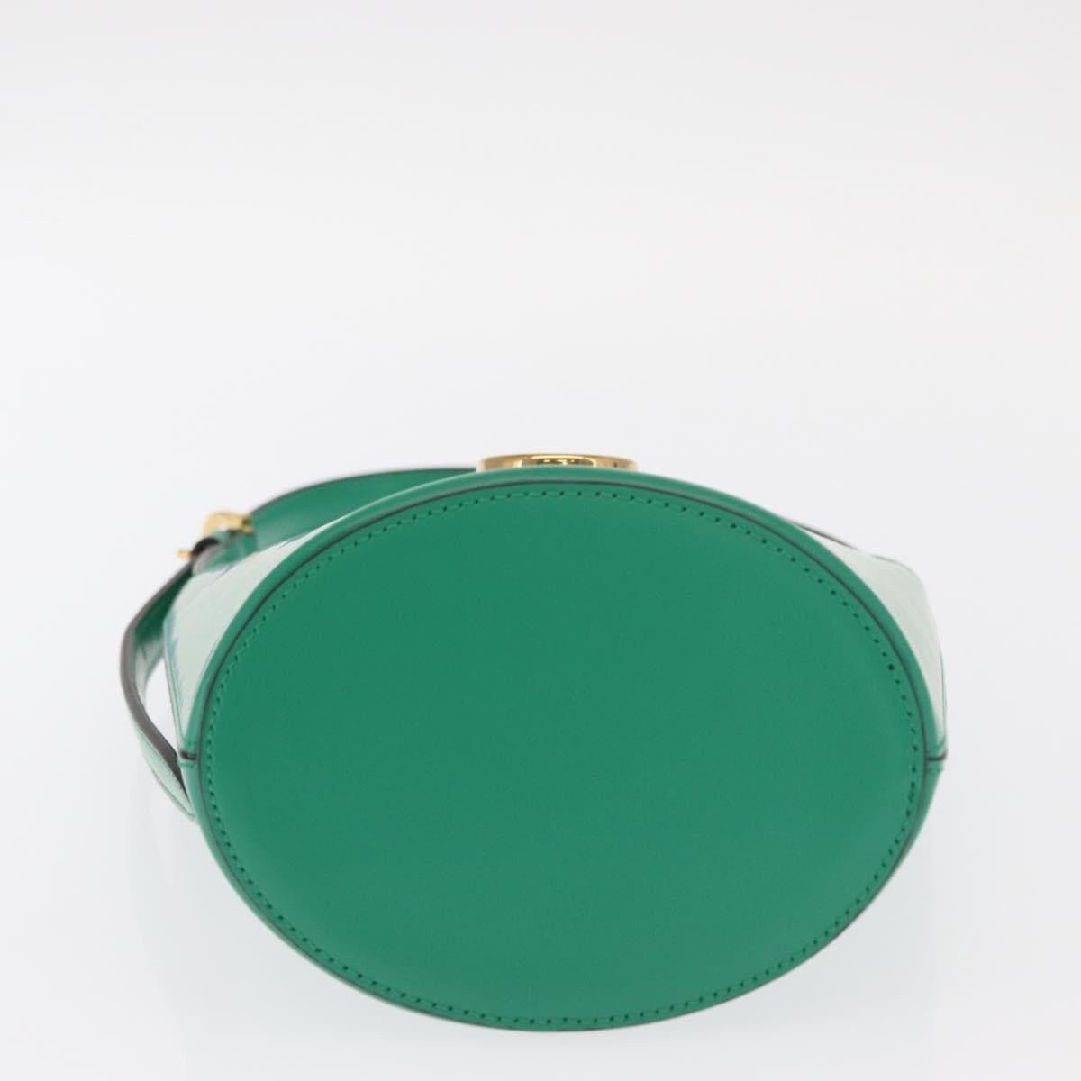 Salvatore Ferragamo Salvatore Ferragamo Leather Gancini Trifolio Handbag Green Size ONE SIZE - 2 Thumbnail
