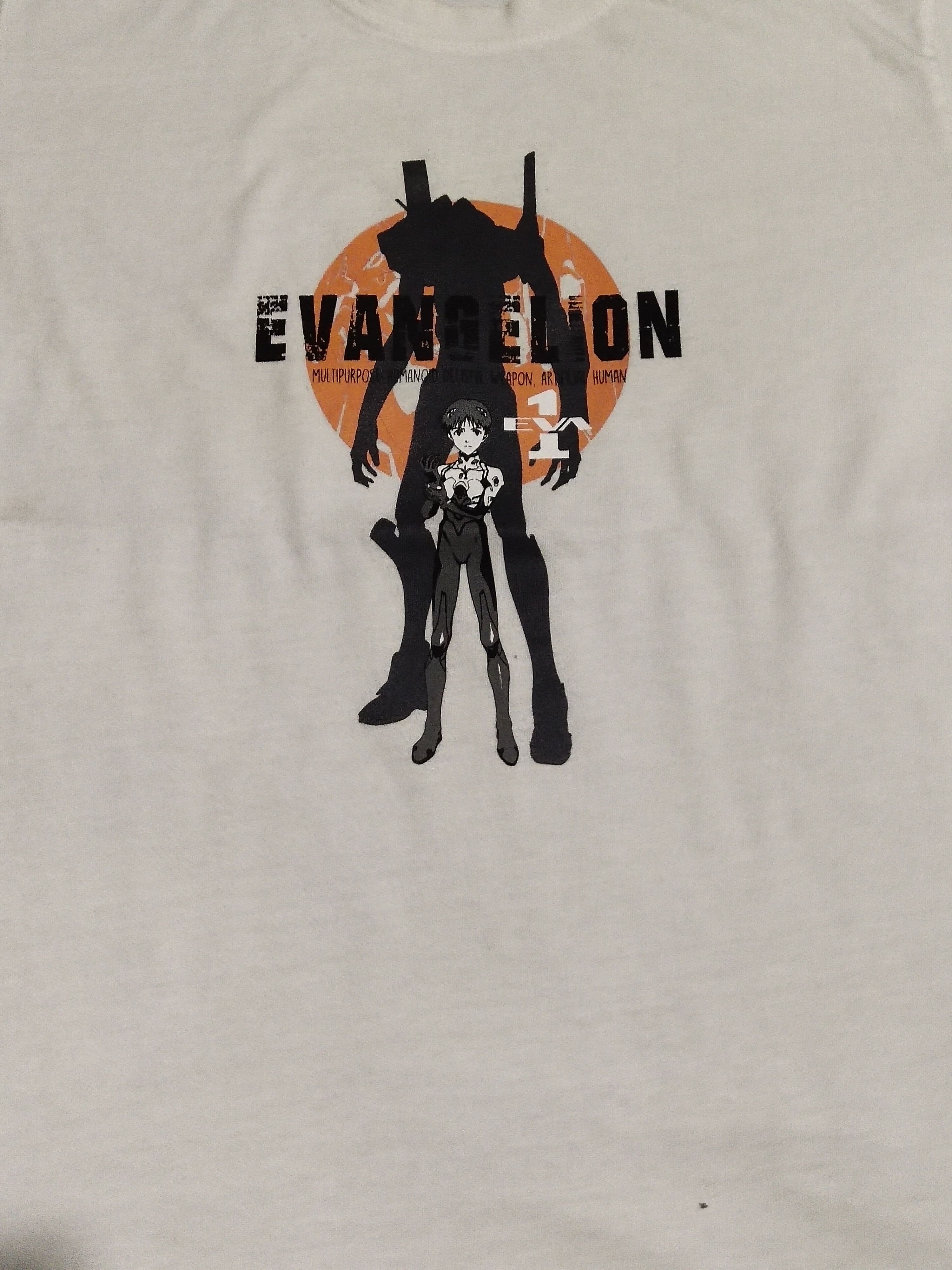 Anime × Vintage Vintage Rare Evangelion Shinji Ikari Unit 01 Anime Movie Size US L / EU 52-54 / 3 - 5 Thumbnail