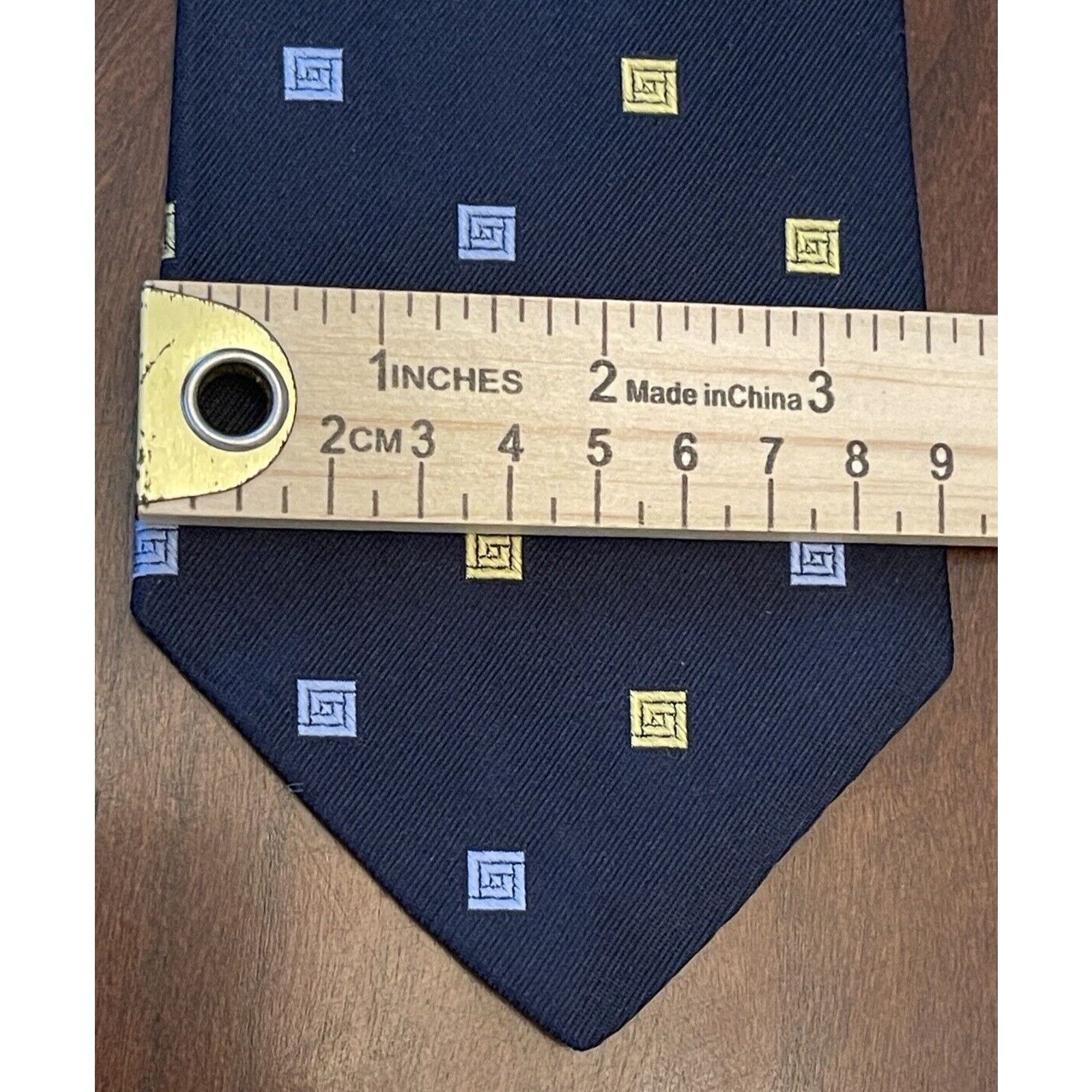 Tommy Hilfiger Tommy Hilfiger Blue 100% Imported Silk Made In Usa Size ONE SIZE - 4 Thumbnail