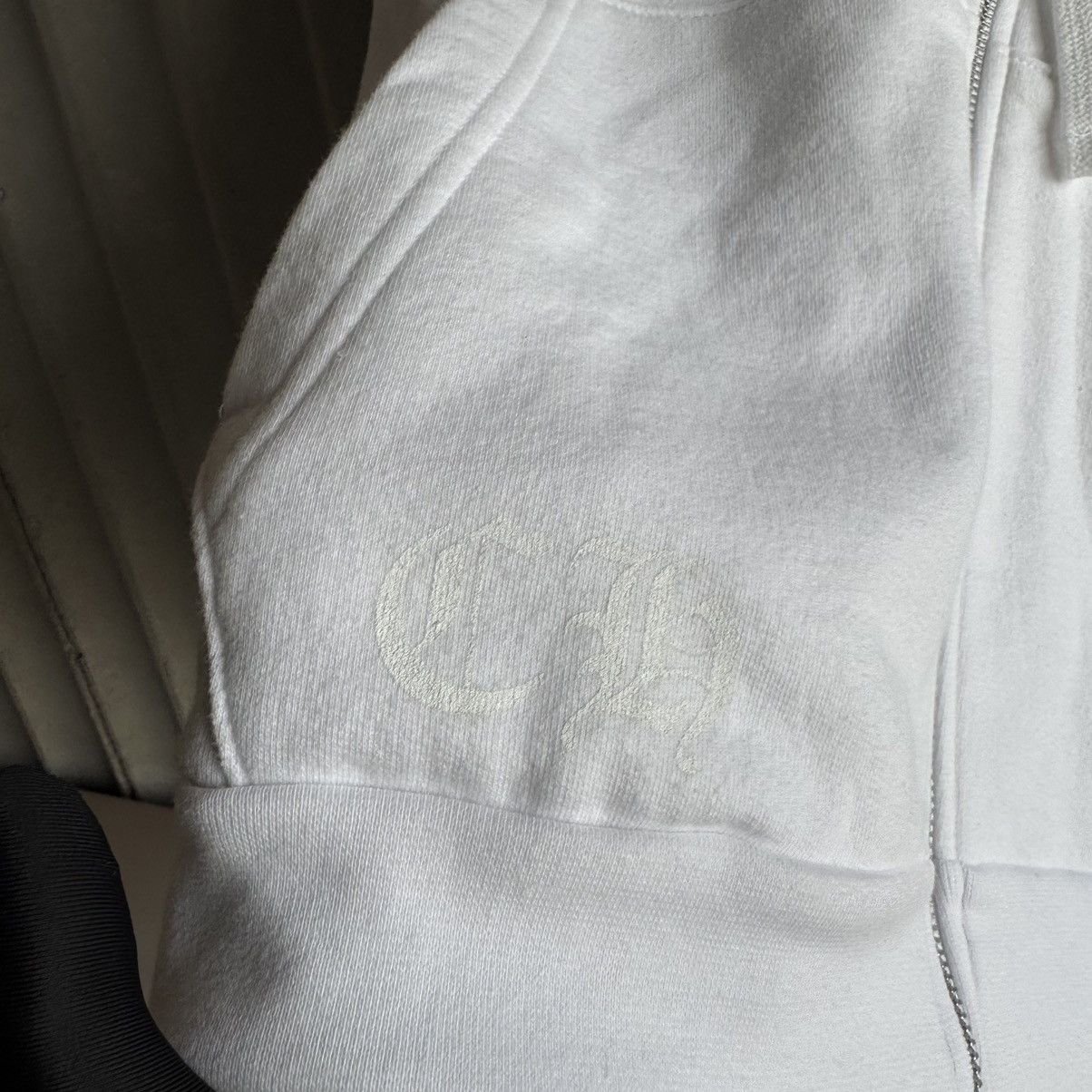 Chrome Hearts CHROME HEARTS - VERTICAL LOGO HOODIE ZIP Size US L / EU 52-54 / 3 - 7 Thumbnail