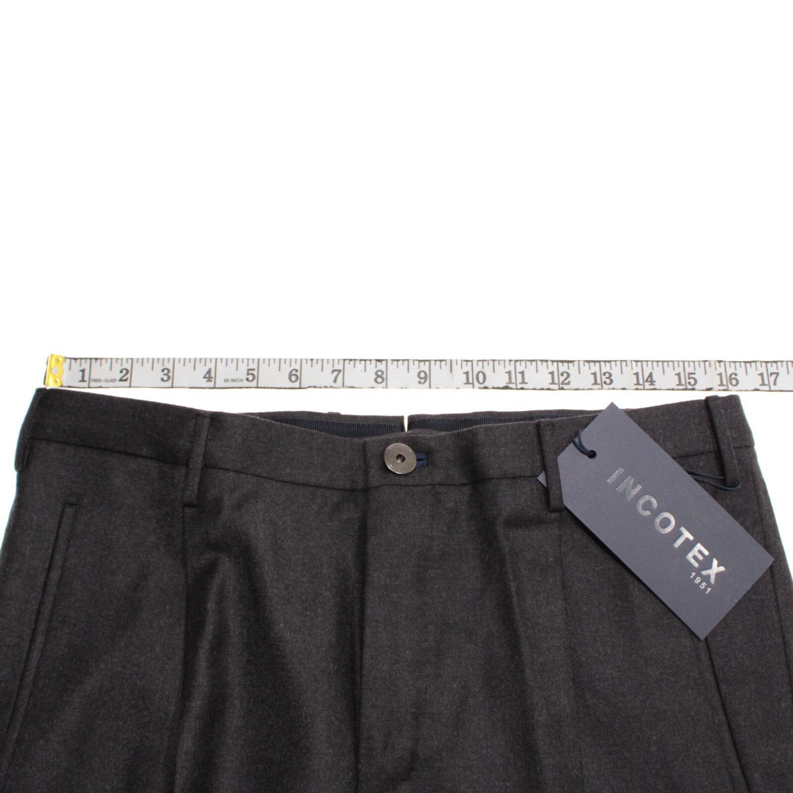 Incotex INCOTEX New with tags Dress Pants Size 32 US In Gray Size US 32 / EU 48 - 5 Thumbnail