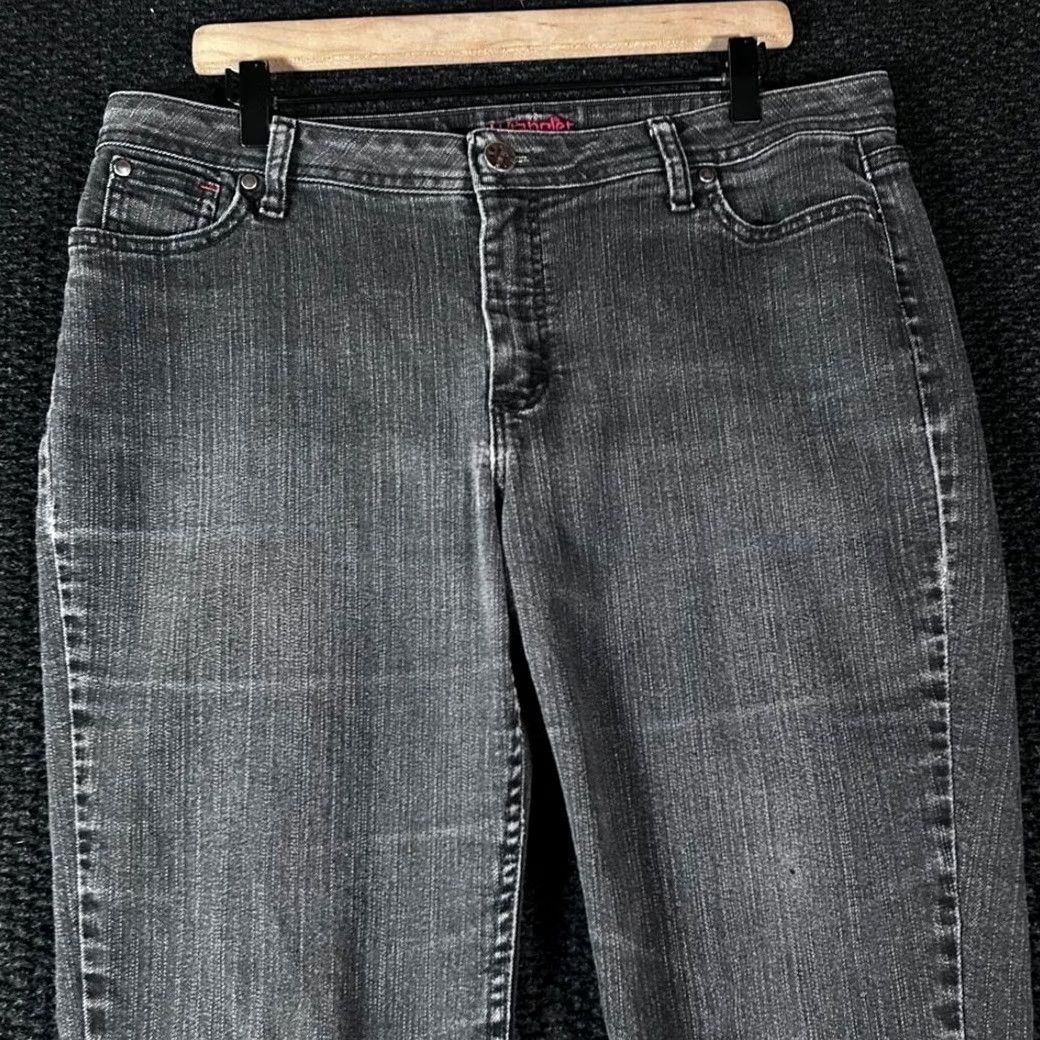 Wrangler VINTAGE Wrangler Women's Charcoal Gray Bootcut Jeans 14W Jeans Women Bootcut Gray 14M Comfort Everyday Style Size 36" / US 14 / IT 50 - 2 Thumbnail