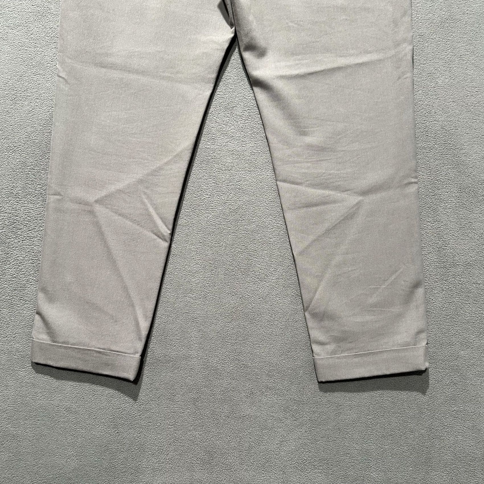 Allsaints Allsaints Pants Men 32 (35x26) Beige Tallis Trouser Pleated Wool Blend Cropped Size US 32 / EU 48 - 6 Thumbnail