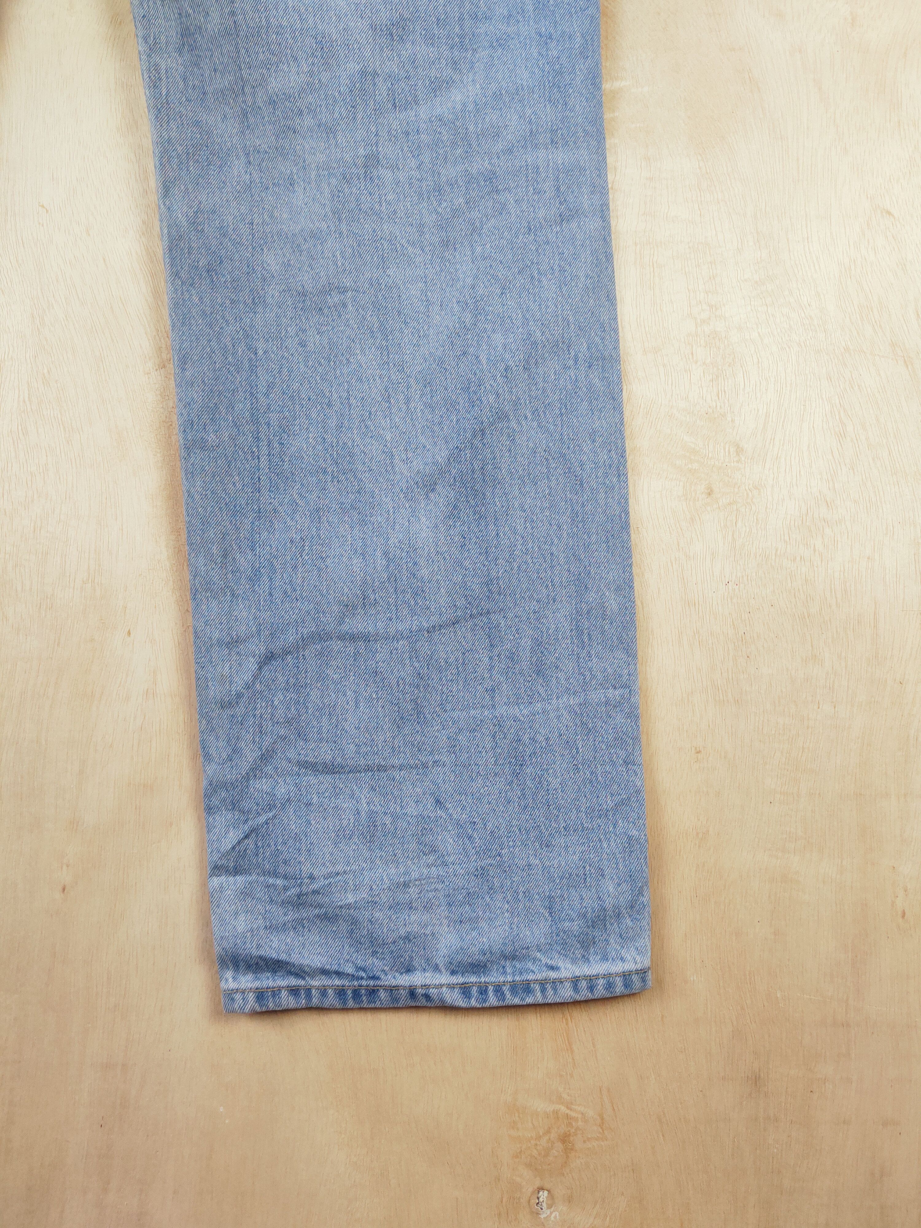 Japanese Brand Uniqlo Blue Distressed Ripped Jeans #S2657 Size US 38 / EU 54 - 11 Thumbnail
