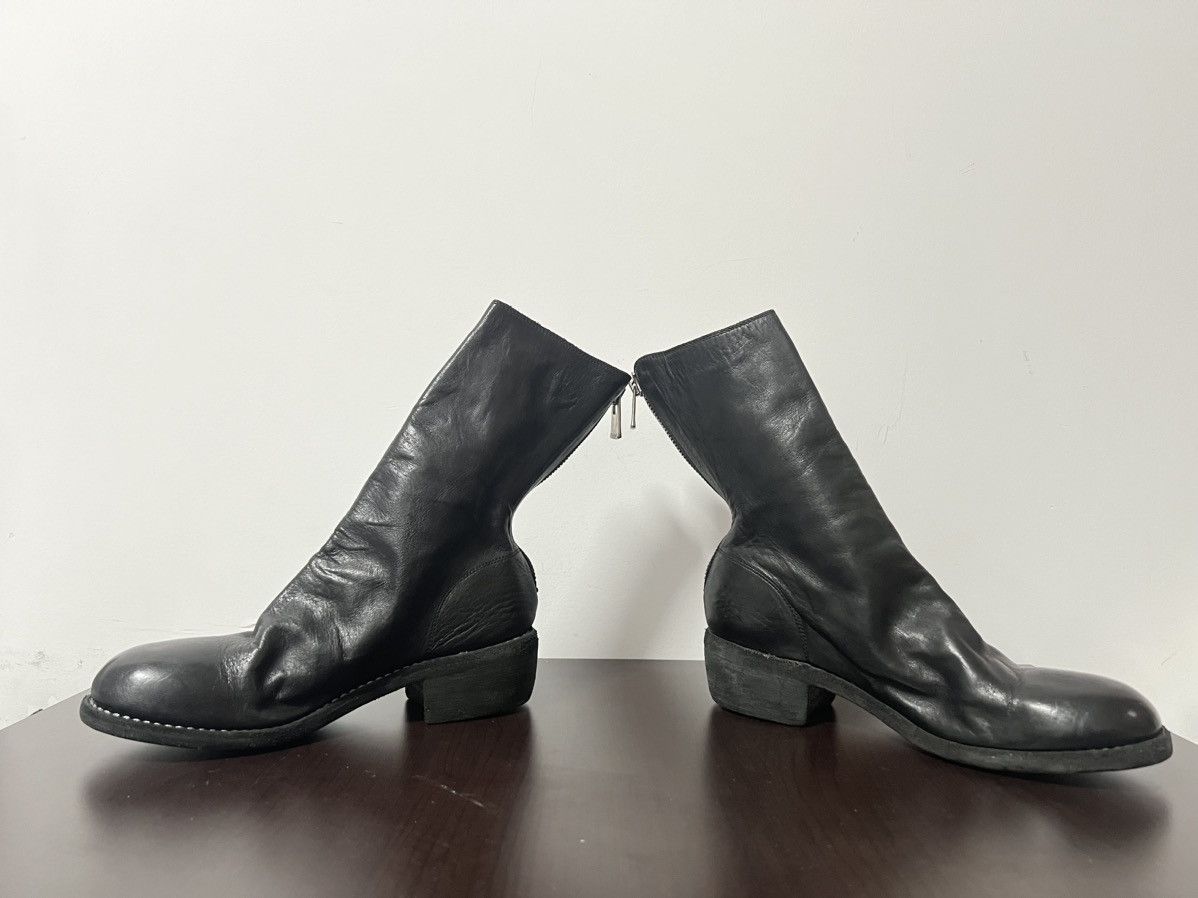 guidi 788z black zip boots sz37