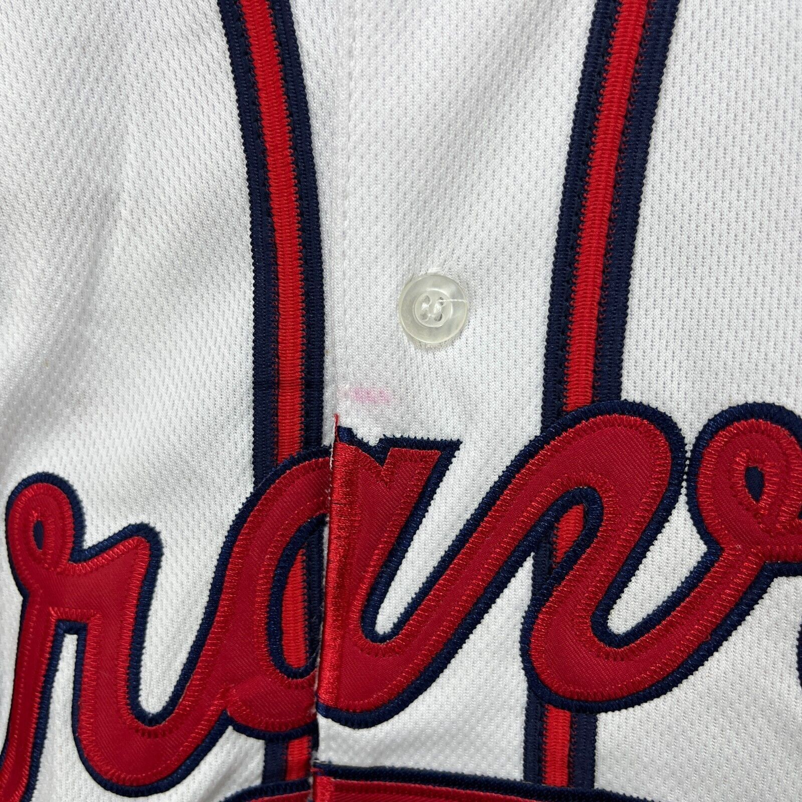 Nike × Vintage Nike Atlanta Braves Acuña Jr Baseball MLB Stitched Medium Size US M / EU 48-50 / 2 - 7 Thumbnail
