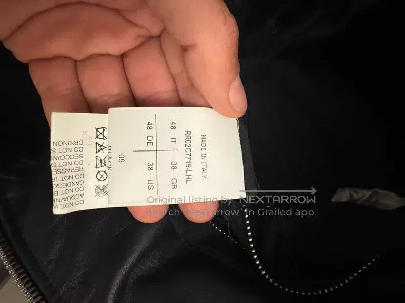Rick Owens Rick Owens 23 FW LUXOR EDFU Cow Hair Shoulder Jacket Size US M / EU 48-50 / 2 - 3 Thumbnail
