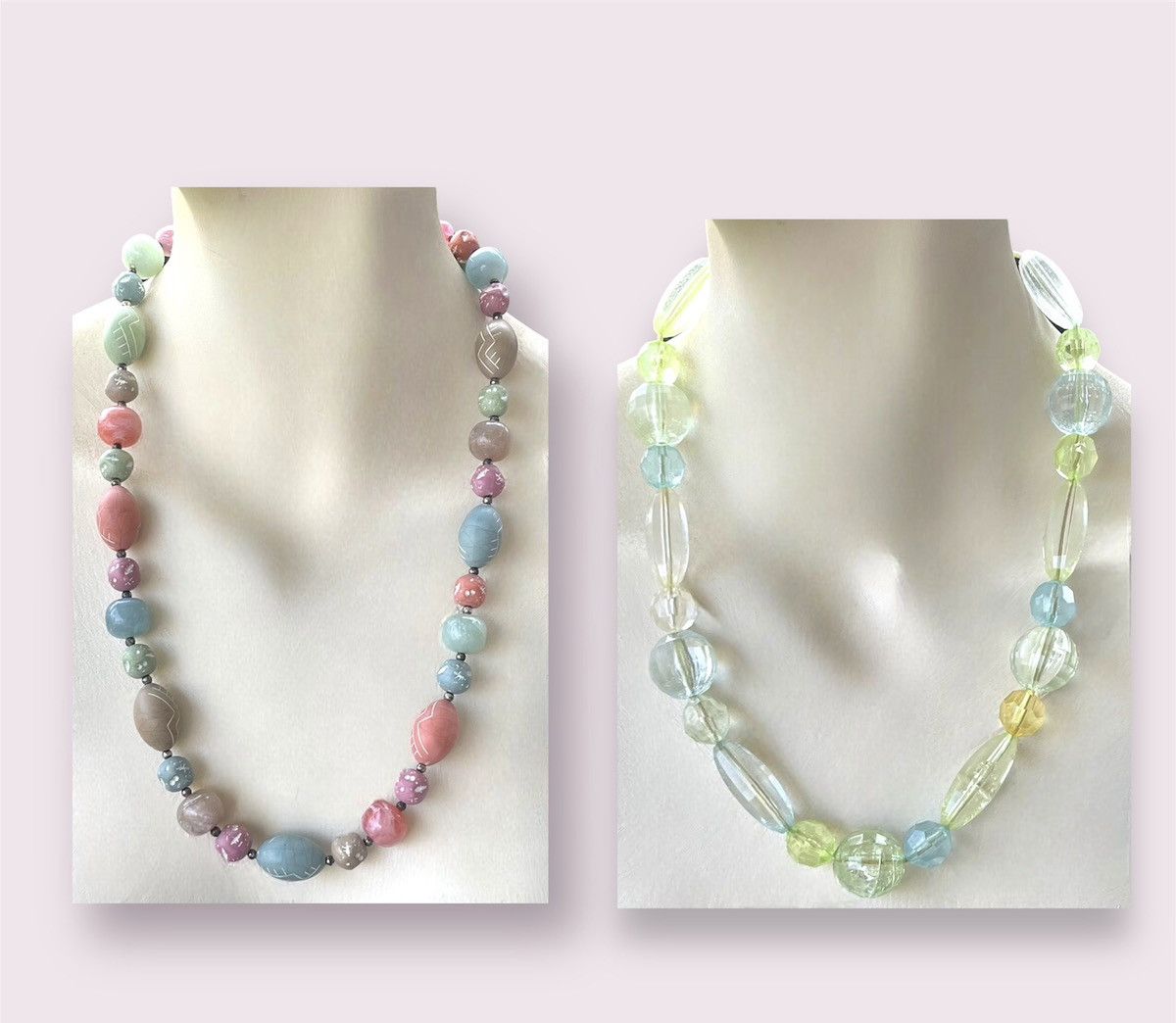 Vintage Vintage Necklaces Multi Colour Bead Nested Jewelry Lot Size ONE SIZE - 3 Thumbnail