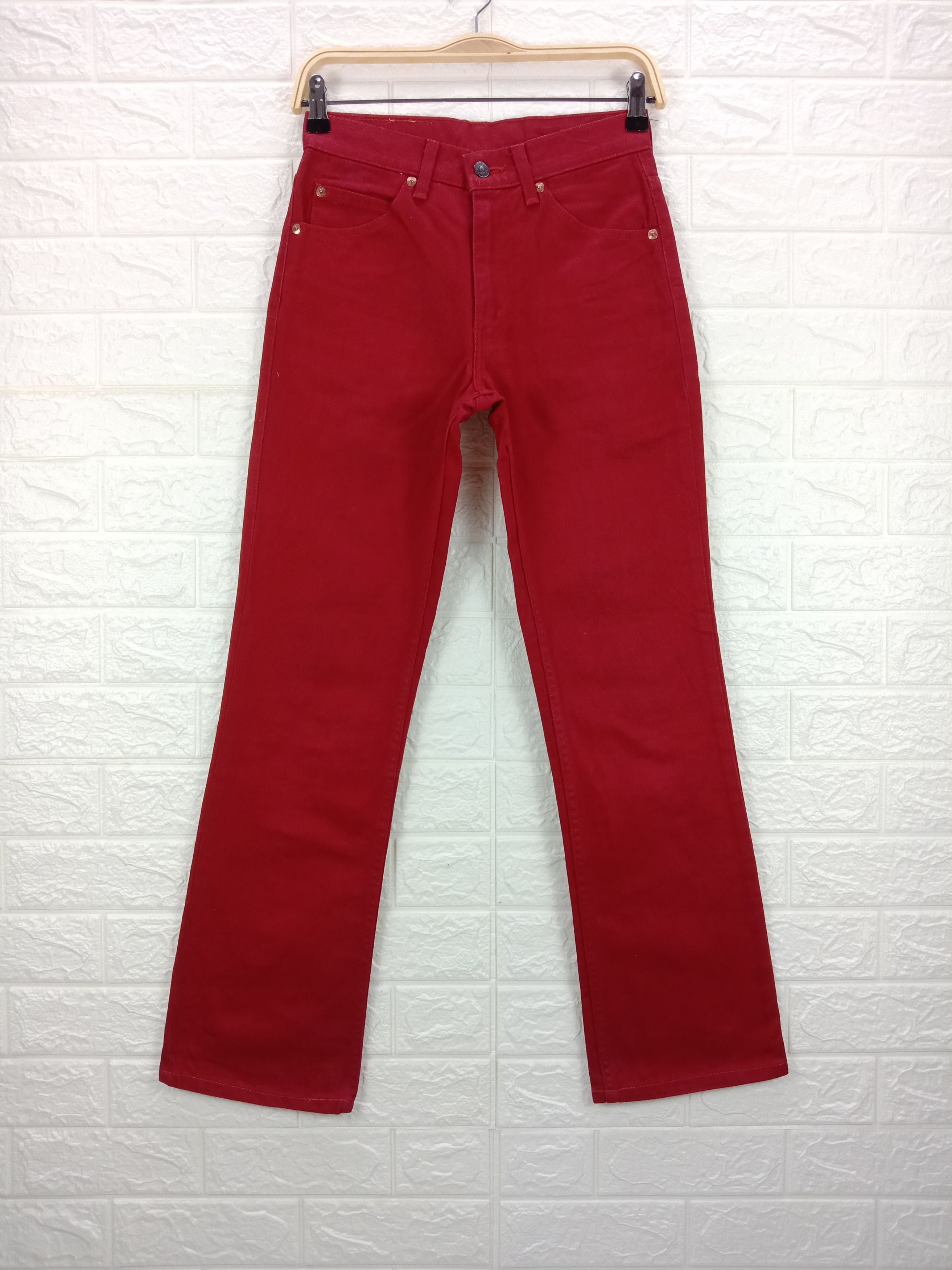 image of Levis x Levis Vintage Clothing Vintage Levi's 517 Flare Jeans in Red, Women's (Size 27)