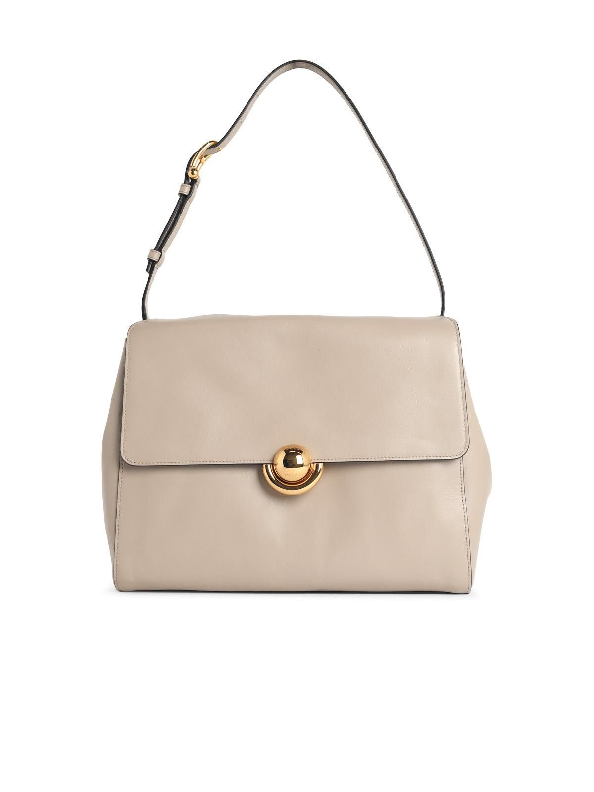 Furla FURLA Domus' M Shoulder Bag In Linen Leather Size ONE SIZE - 1 Thumbnail