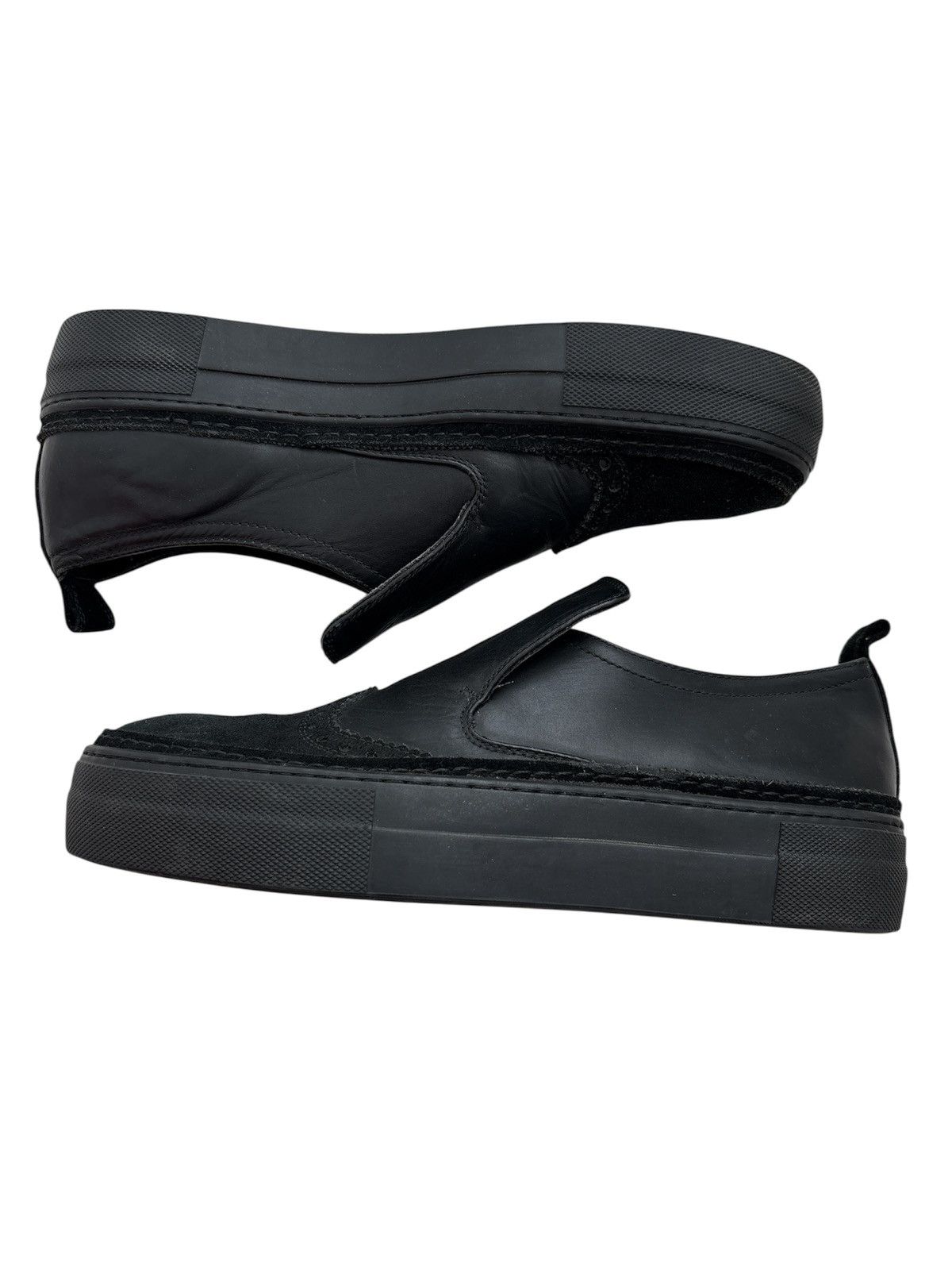 Ann Demeulemeester Platform Slip-On Shoes Size US 7 / IT 37 - 3 Thumbnail