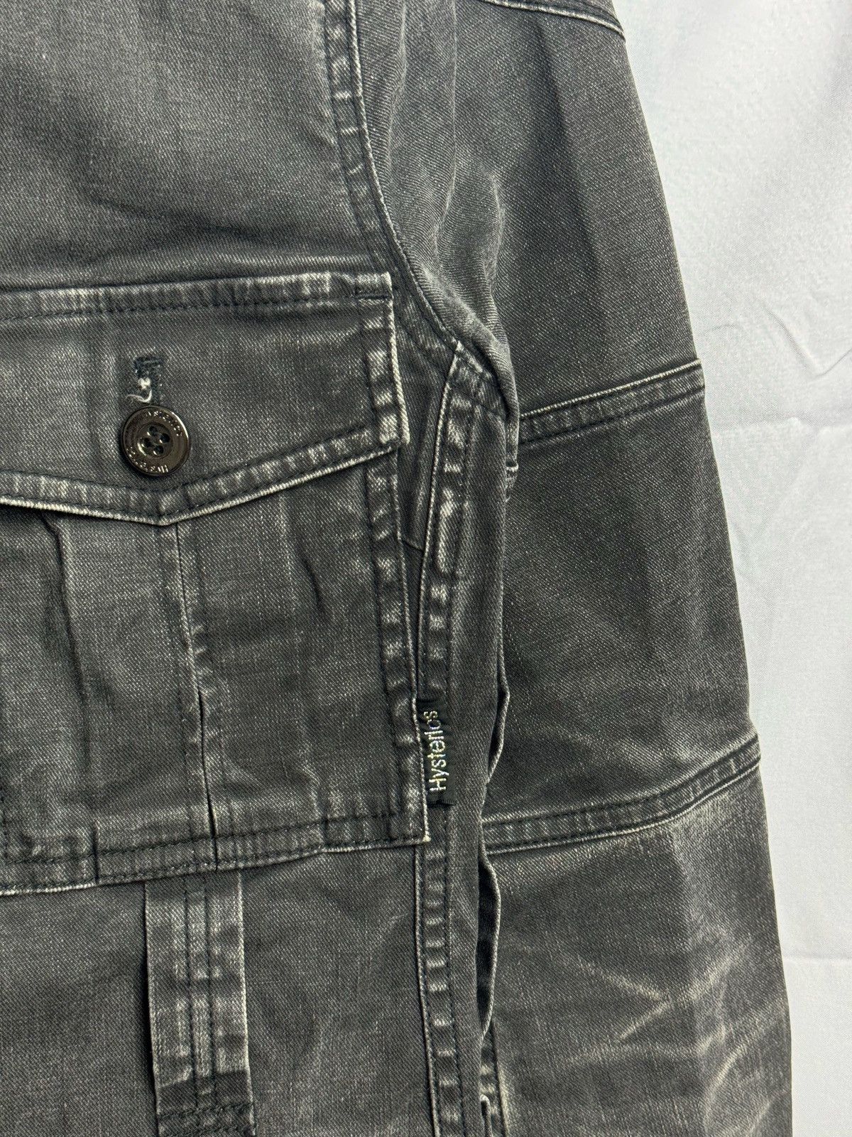 Hysteric Glamour Hysteric Glamour Bondage Washed Denim Jacket Stretch Size US S / EU 44-46 / 1 - 6 Thumbnail