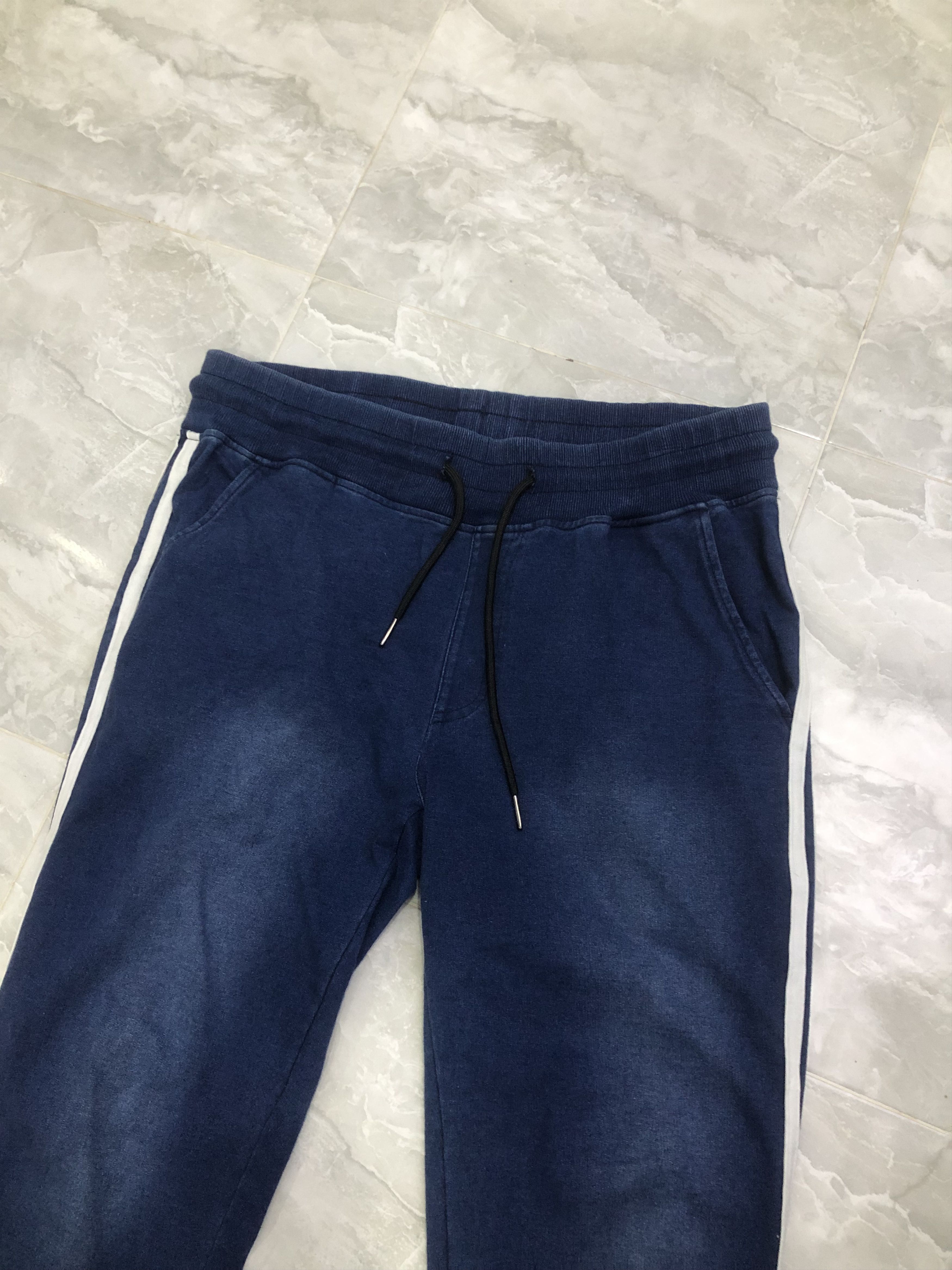 Japanese Brand Rock Parker Side Stripe Track Pants Size US 32 / EU 48 - 2 Thumbnail