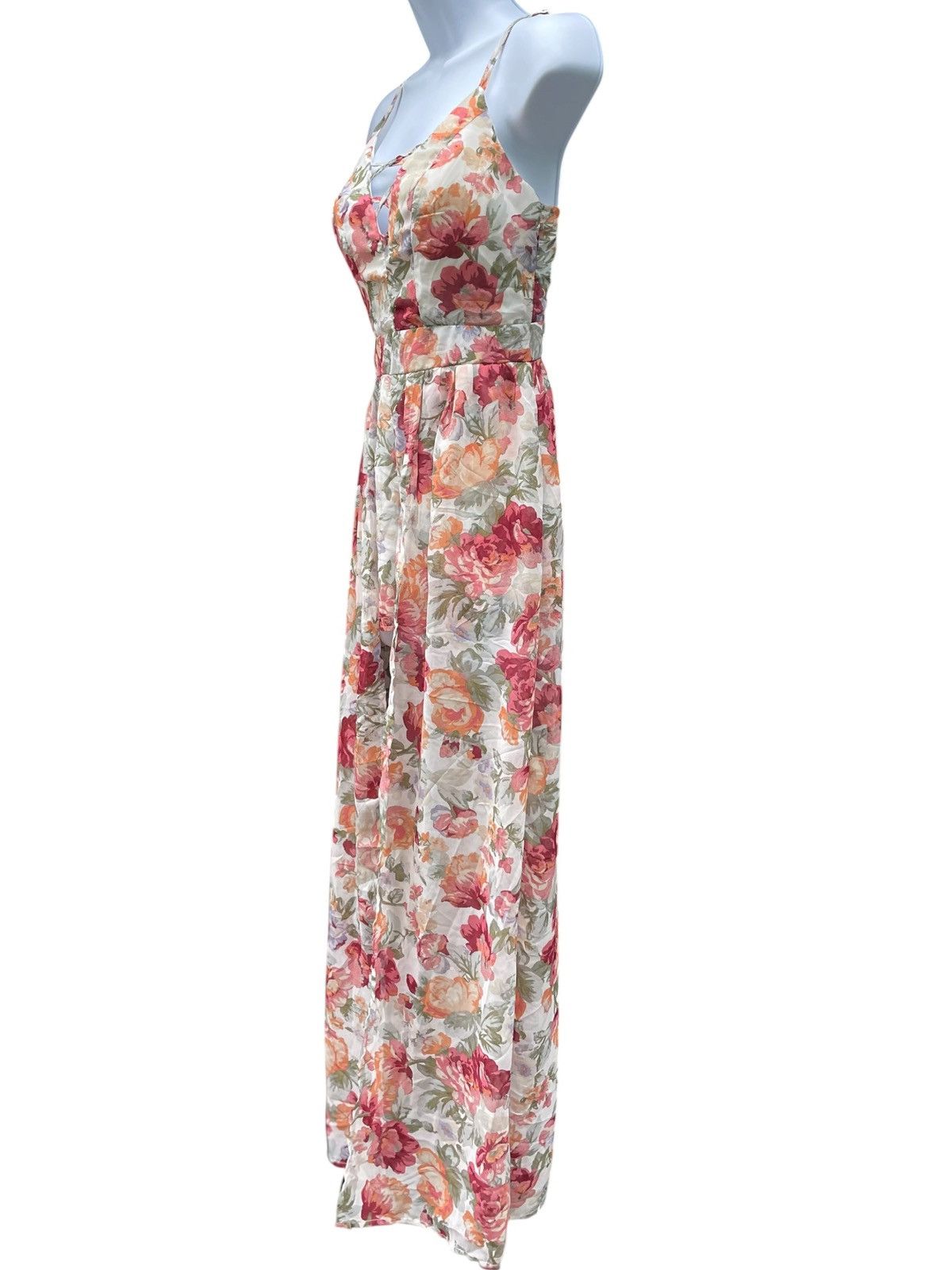 Other NWT Bluenotes Floral High Low Maxi Dress Romper XS Size XS / US 0-2 / IT 36-38 - 2 Thumbnail