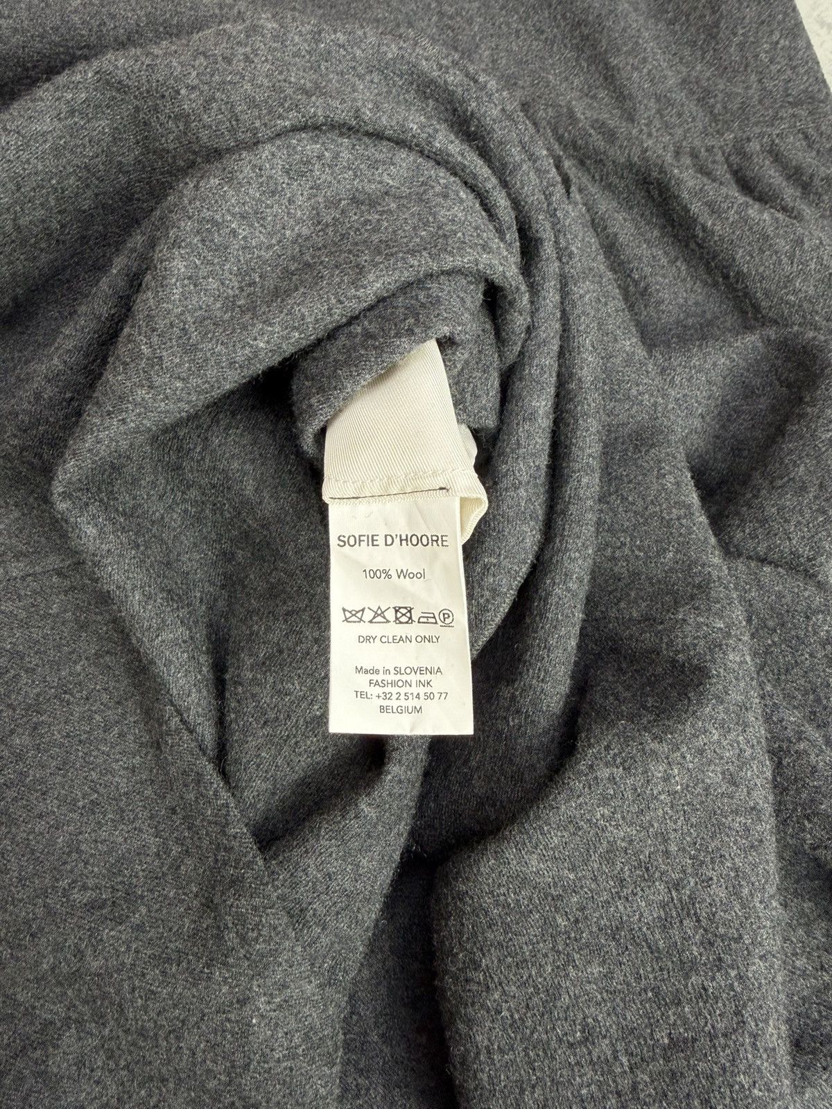 SOFIE D'HOORE Sofie D’hoore Wool Long Dress Size 42 Size M / US 6-8 / IT 42-44 - 10 Thumbnail