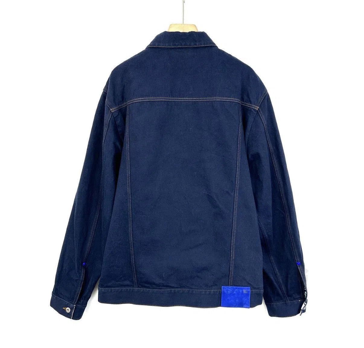 Burberry Blue Denim Jacket - Size L. Size US L / EU 52-54 / 3 - 2 Thumbnail