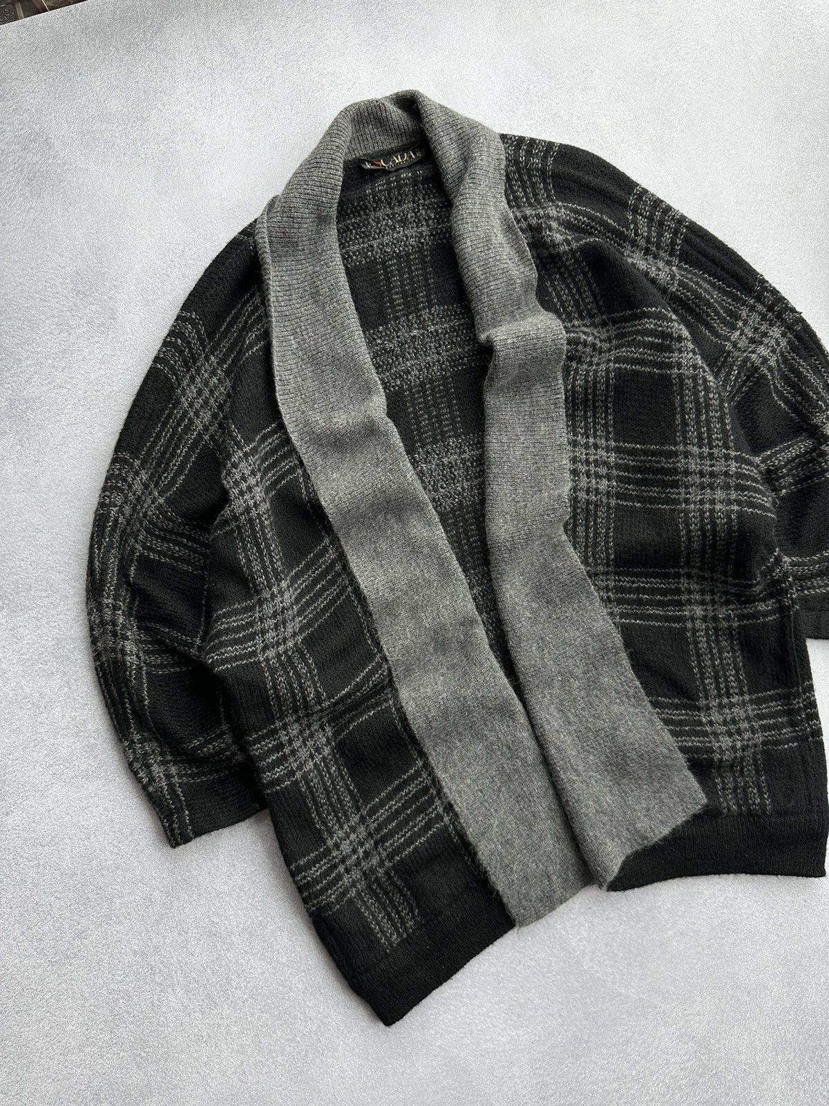 Escada × Vintage VTG Escada by Margaretha Let W-Germany Wool Cardigan Sweater Size L / US 10 / IT 46 - 2 Thumbnail