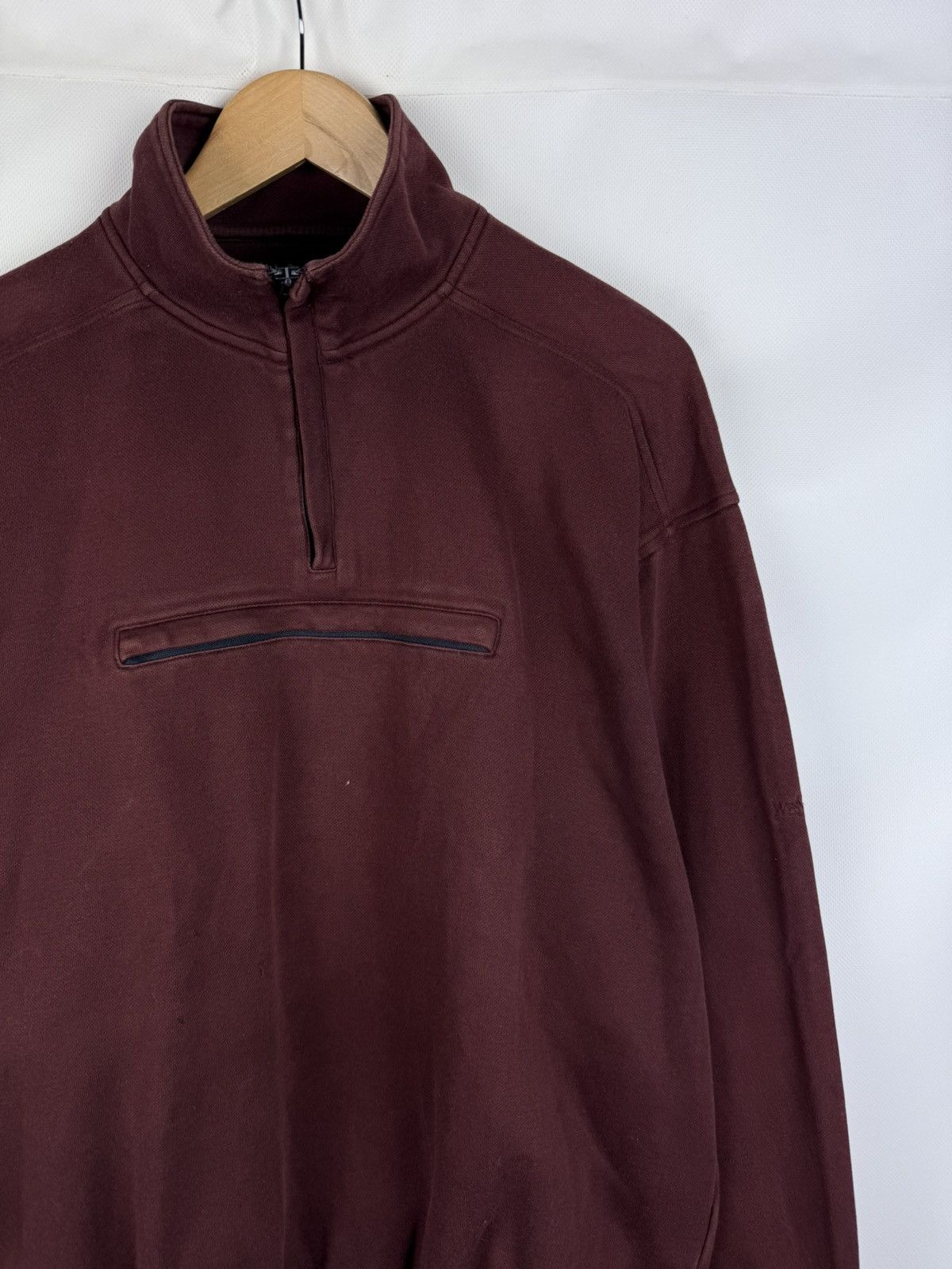 Yves Saint Laurent YSL Yves Saint Laurent Vintage 1/4 Zip Sweatshirt Pullover Size US XXL / EU 58 / 5 - 5 Thumbnail