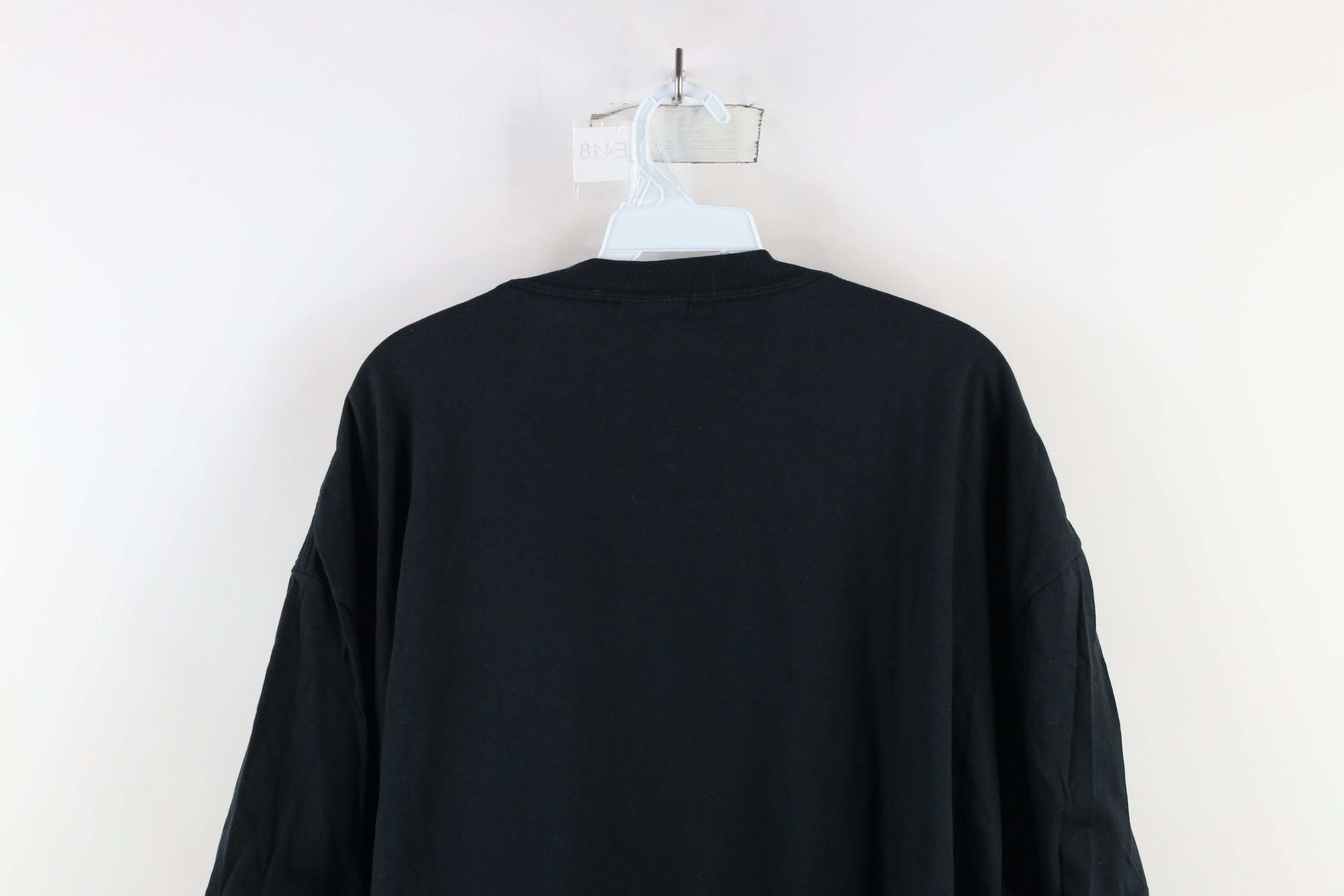 Vintage Vintage 90s Streetwear Short Sleeve T-Shirt Black Cotton Size US XXL / EU 58 / 5 - 6 Thumbnail