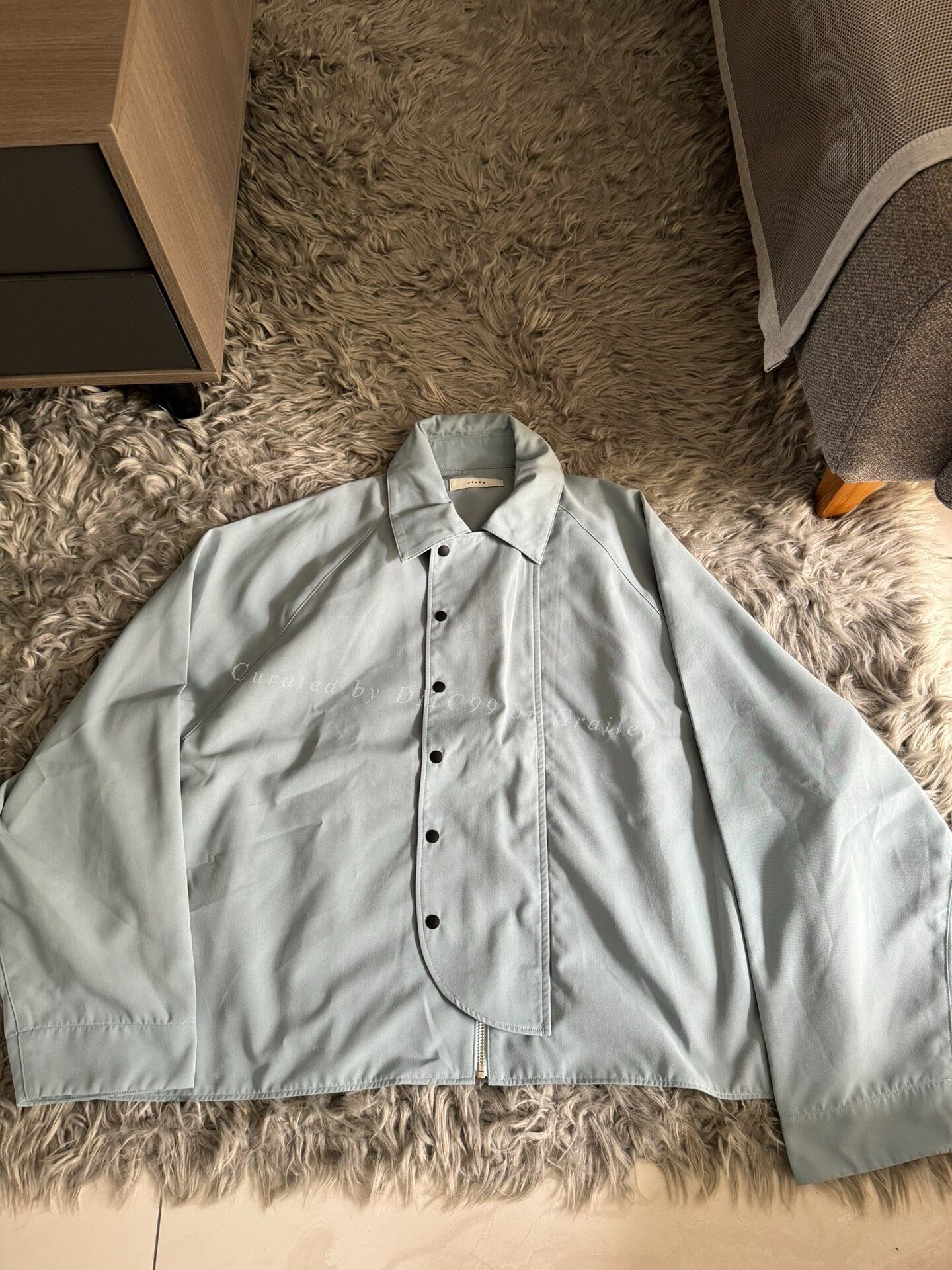 JieDa Jieda 23FW Baby Blue Zip Jacket Size US M / EU 48-50 / 2 - 1 Thumbnail