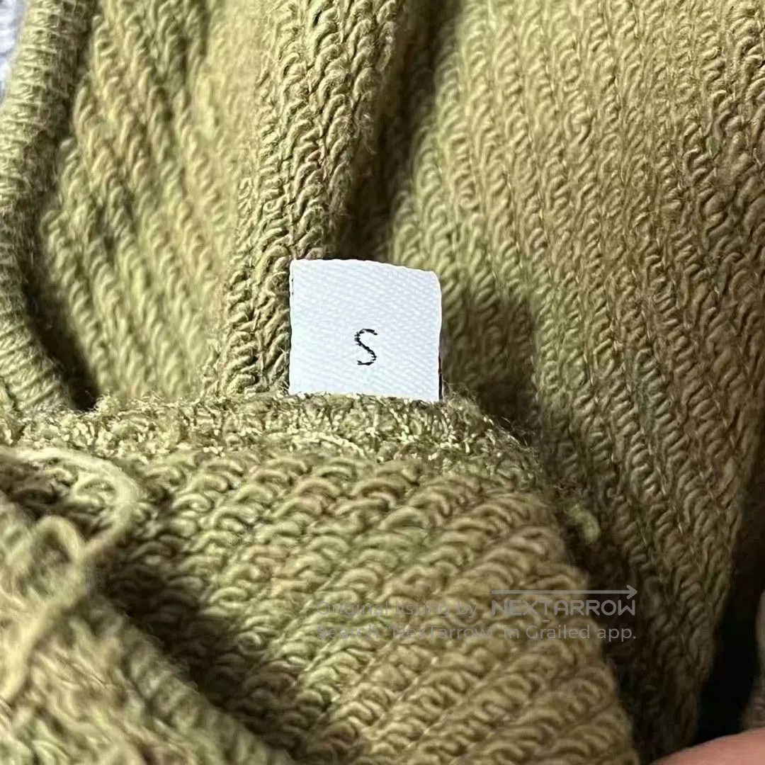 Loewe Loewe Olive Green Logo Sweatshirt T-shirt. Size US S / EU 44-46 / 1 - 5 Thumbnail