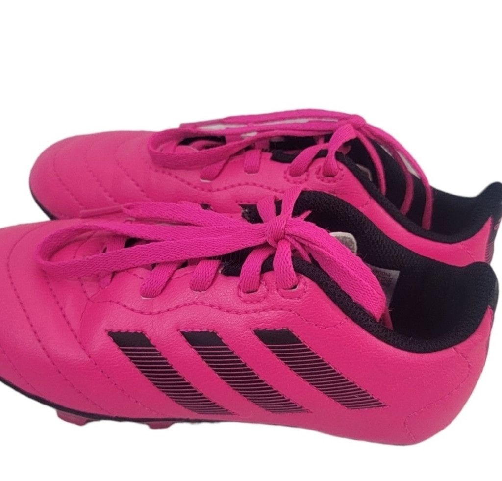 Adidas Adidas Goletto 8 Cleats 12K Pink Black Youth Soccer Size US 15 / EU 48 - 4 Thumbnail