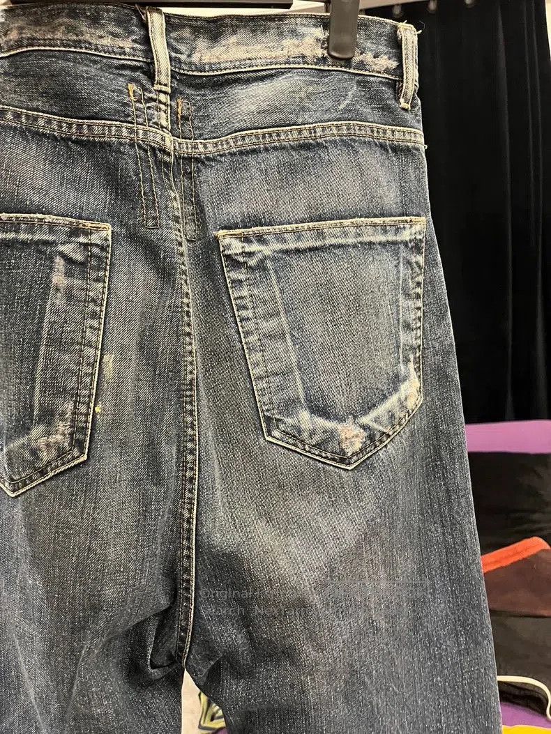 Rick Owens Drkshdw RickOwens DRKSHDW Distressed Denim Jeans. Size US 28 / EU 44 - 9 Thumbnail