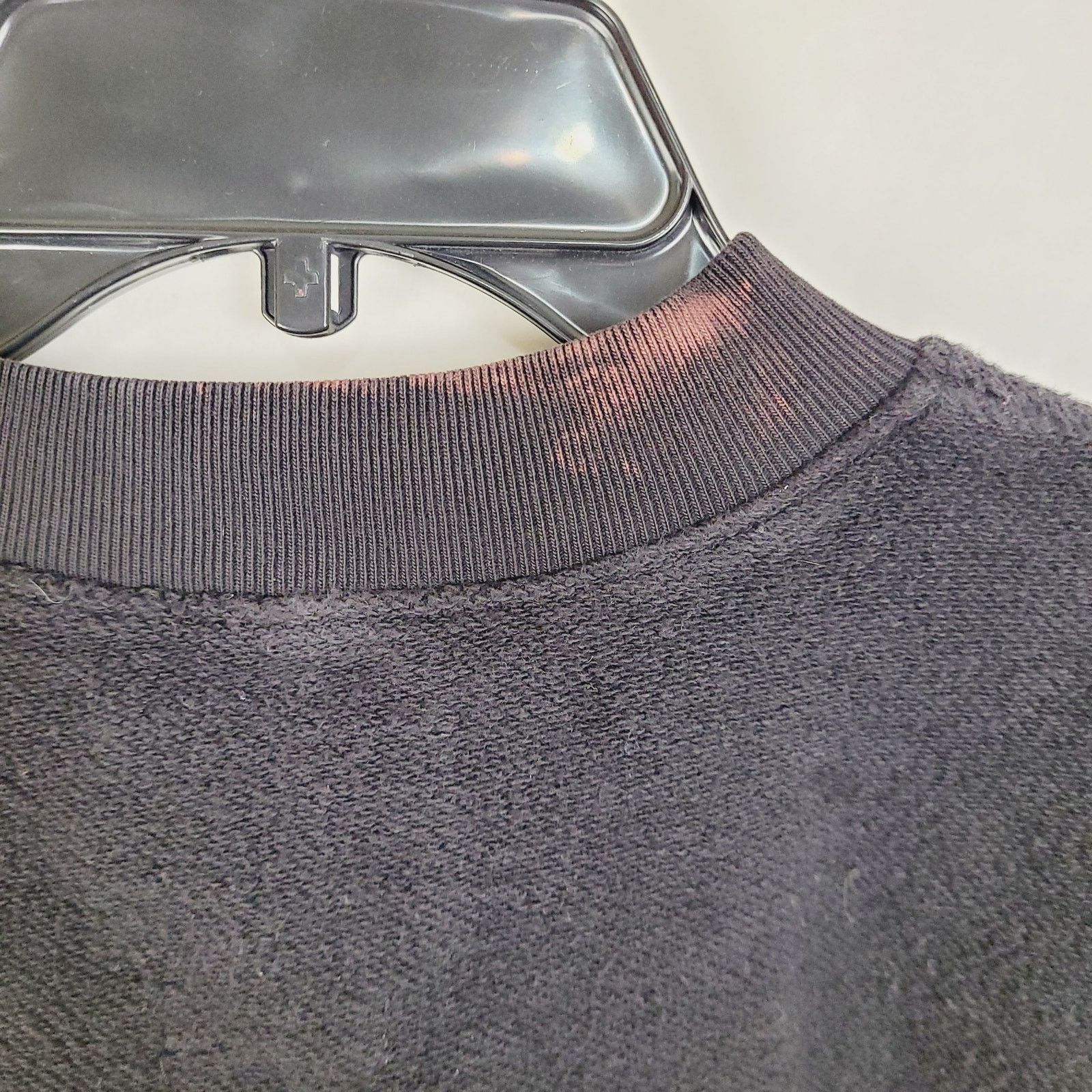 Madhappy Madhappy womens black terry cloth crewneck sweatshirt small Size S / US 4 / IT 40 - 5 Thumbnail