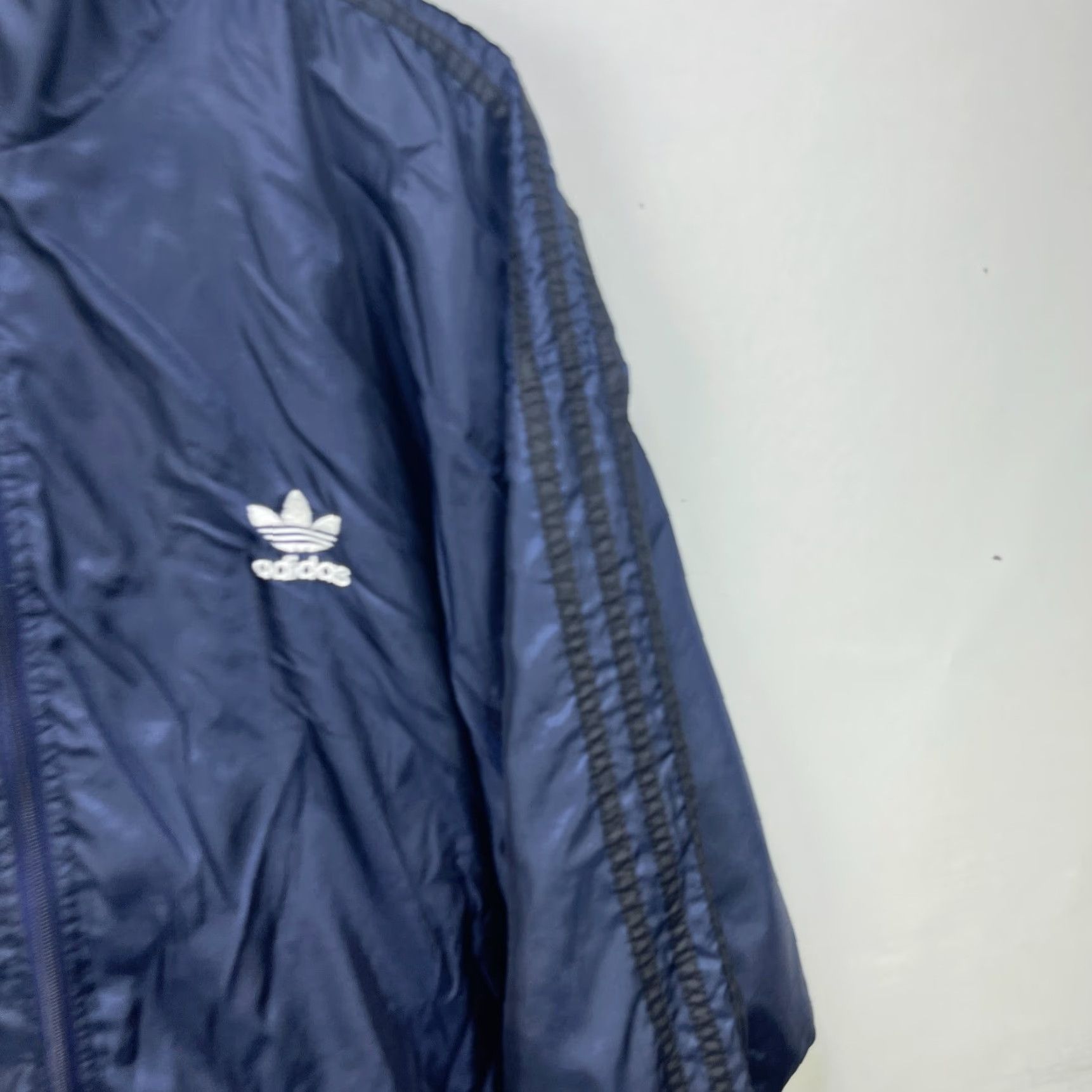 Adidas VINTAGE Adidas Windbreaker Jacket XL Mens 90s Blue Windbreaker 90s Lightweight Nylon Jacket Adidas Windbreaker Blue XL Mens Size US XL / EU 56 / 4 - 3 Thumbnail