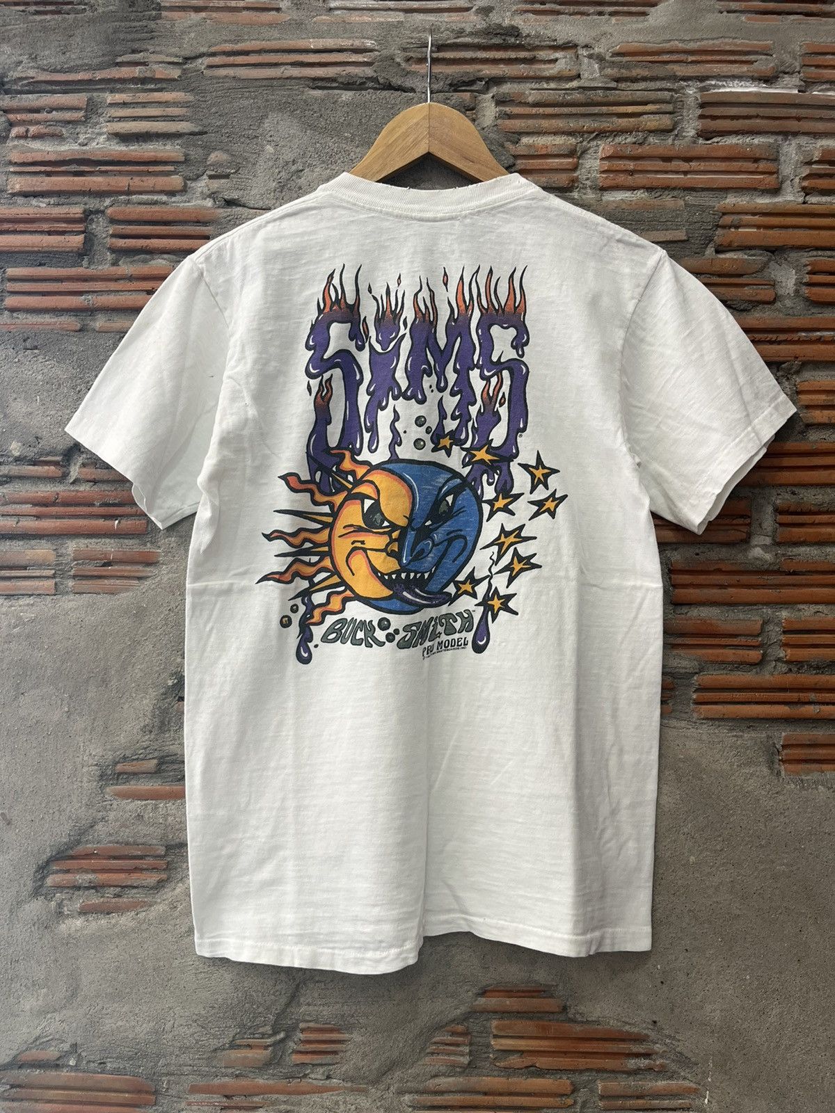 Vision Streetwear Vtg SIMS BUCK:SMITH VISION STREET WEAR Artwork Pro-model87’s Size US M / EU 48-50 / 2 - 3 Thumbnail