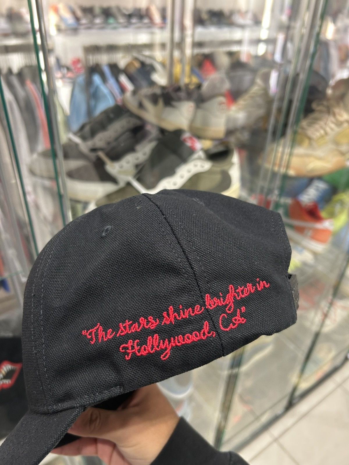 Amiri Amiri Stars MA Canvas hat black Size ONE SIZE - 5 Thumbnail