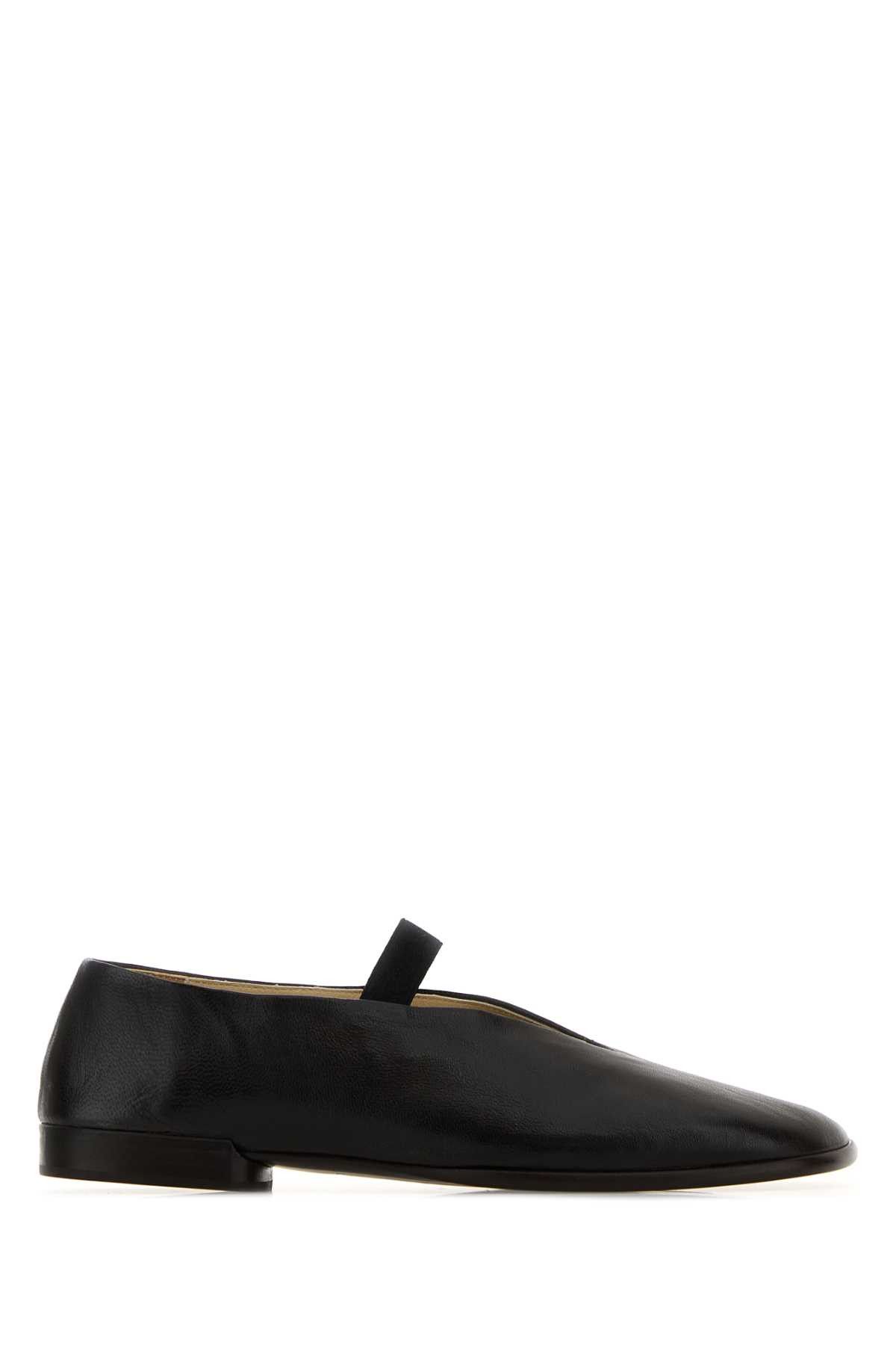 Lemaire Dark Brown Leather Ballerinas Size US 6 / IT 36 - 1 Thumbnail