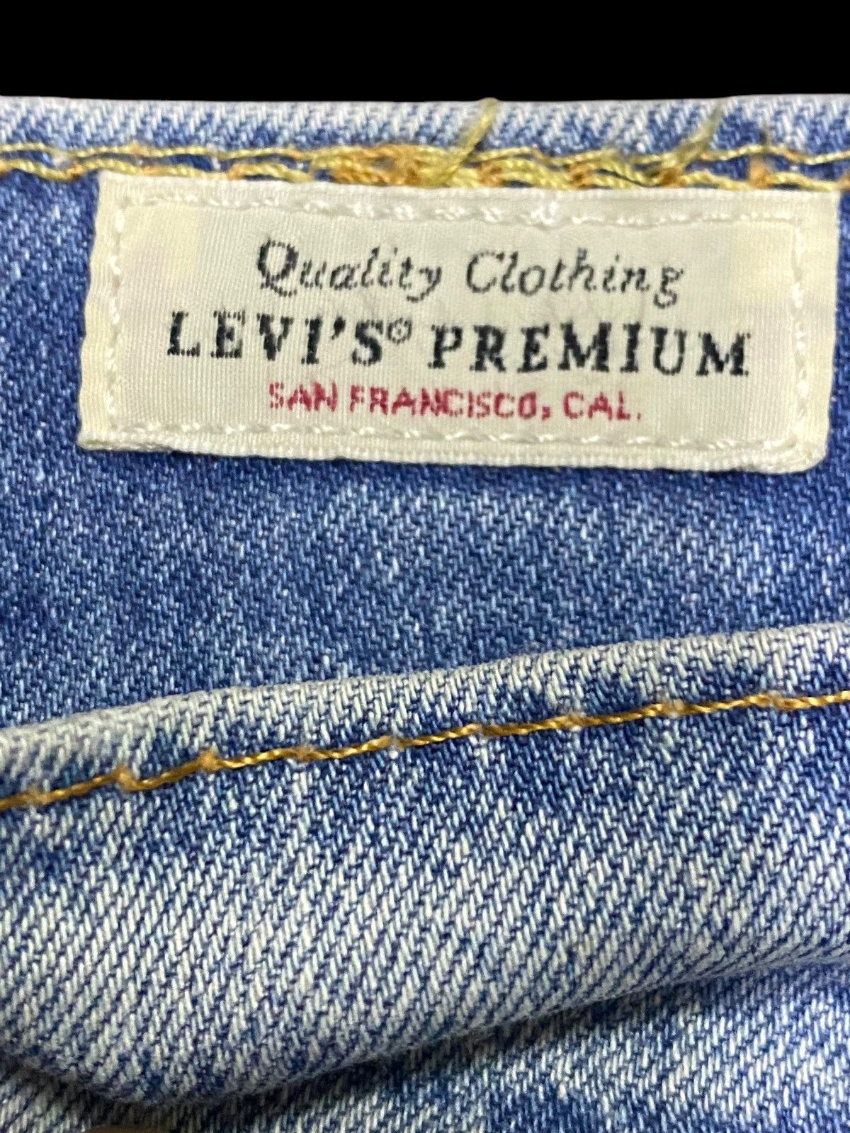 Levi's Made & Crafted Vintage Levis Big E Grunge Distressed Loose Jeans Size US 33 - 10 Thumbnail