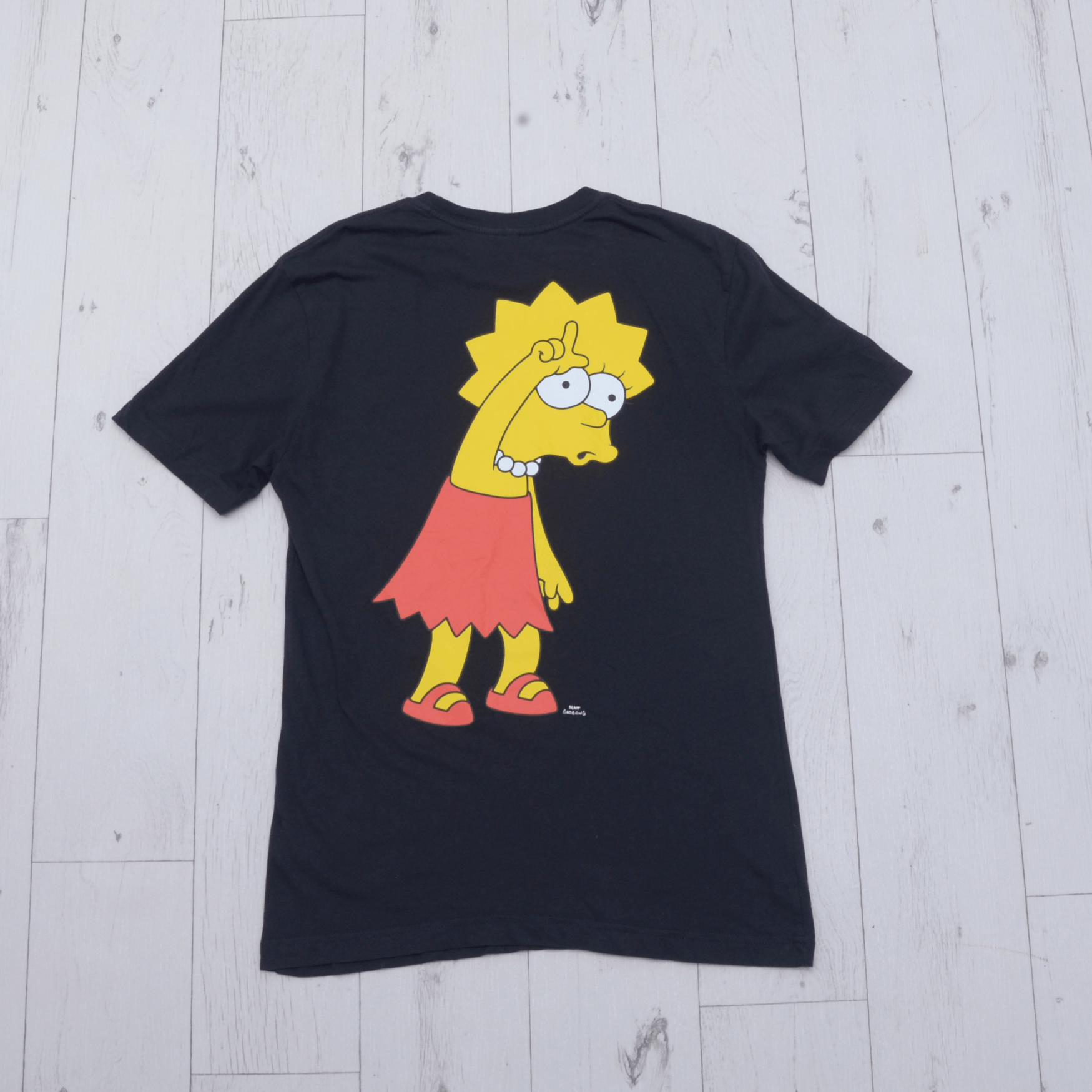 The Simpsons × Vintage Unisex Baggy Vintage Style Y2K Lisa Simpson Hippie Peace Tee Size US M / EU 48-50 / 2 - 1 Thumbnail