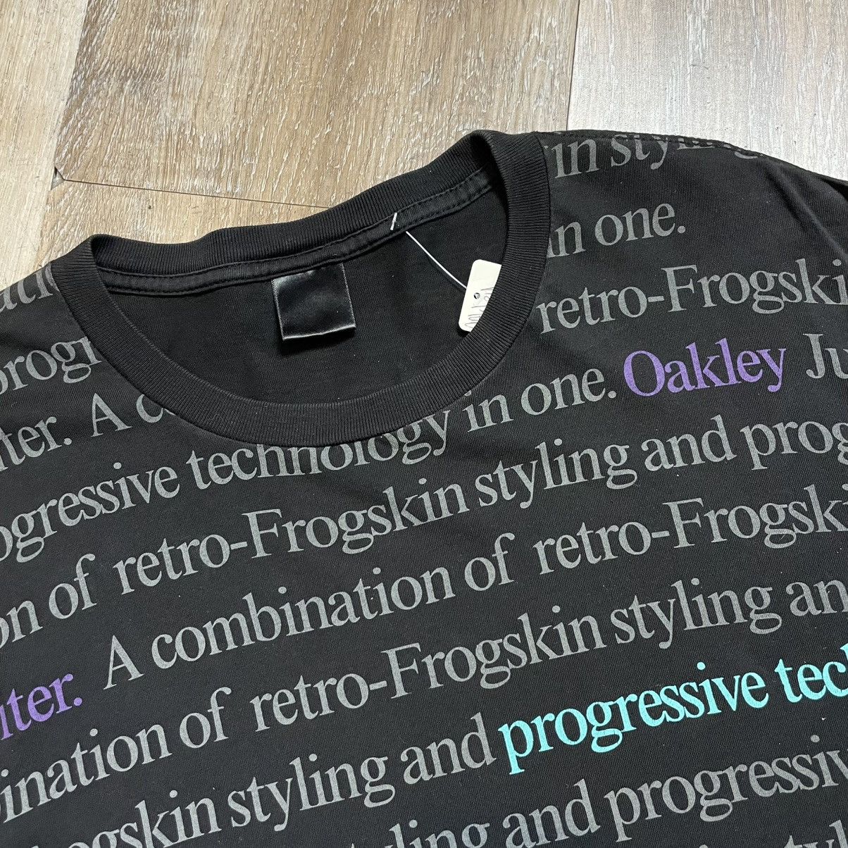 Oakley Oakley Vintage Frogskin All Over Print Tee Shirt Mens Large Size US L / EU 52-54 / 3 - 5 Thumbnail