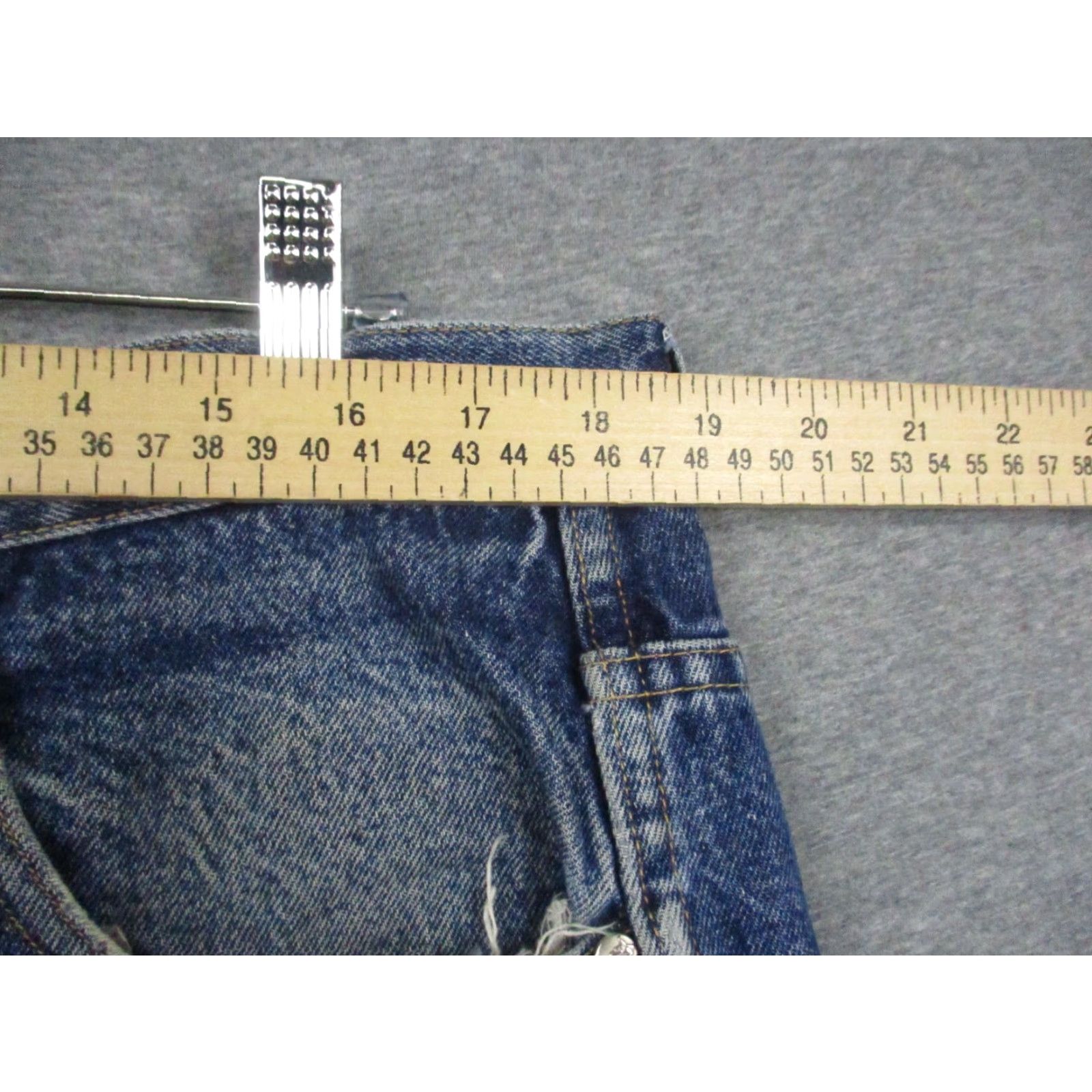 Phat Farm VINTAGE Phat Farm Jeans Mens 36x33 Blue Denim Hip Hop Baggy Loose Y2K Skater Size US 36 / EU 52 - 3 Thumbnail
