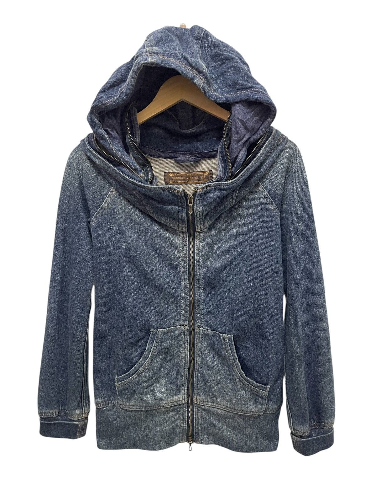 GOA GOA Indigo Dyed Bono Hoodies LGB If Six Was Nine Size US M / EU 48-50 / 2 - 1 Thumbnail