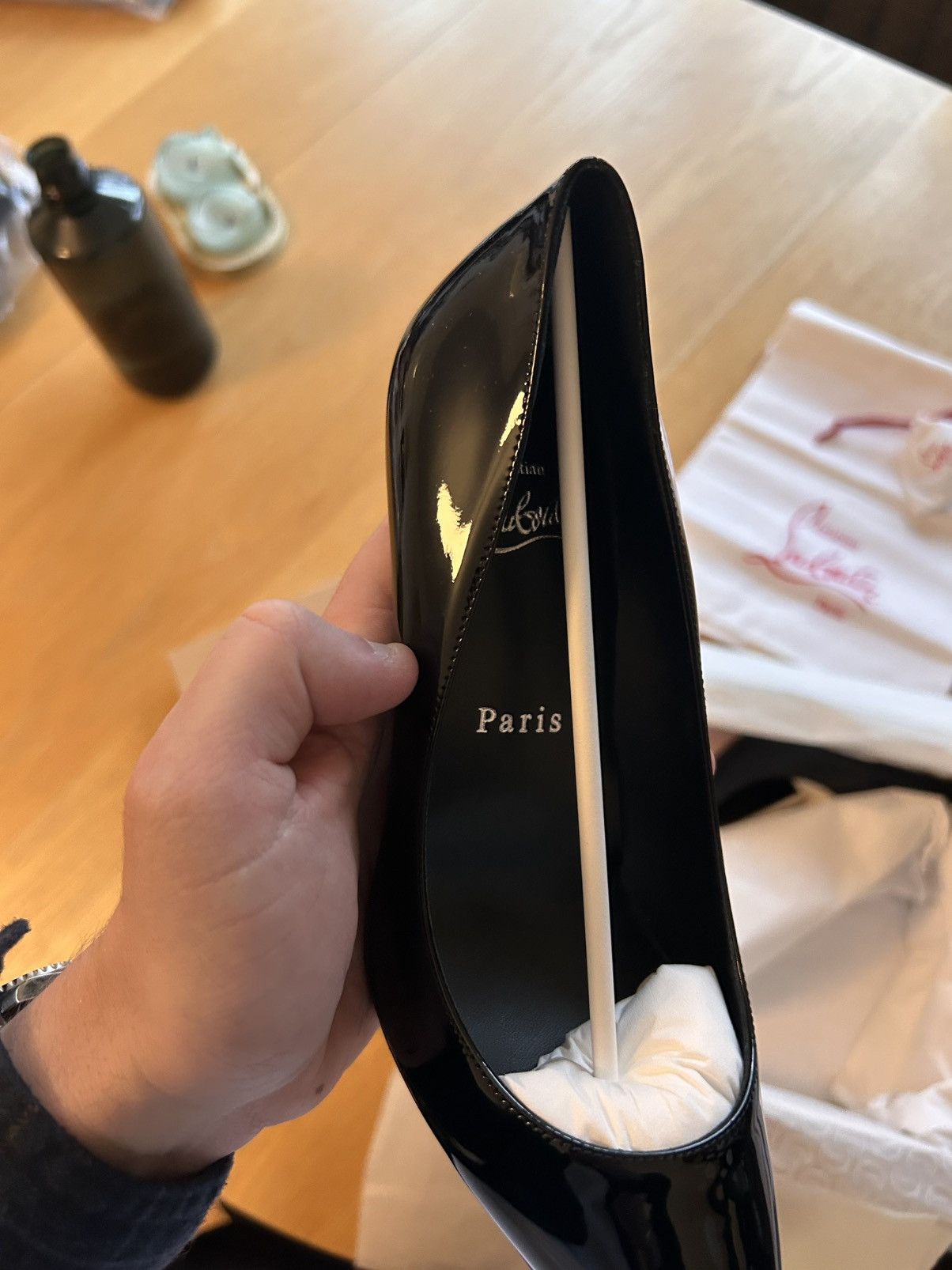Christian Louboutin Christian Louboutin Miss Z 80 Patent Leather Pumps Size US 6 / IT 36 - 5 Thumbnail
