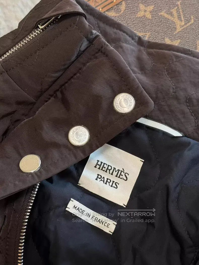 Hermes Hermes Cotton Coat, Fall-Winter Thin Version Size XXS / US 00 / IT 34 - 5 Thumbnail