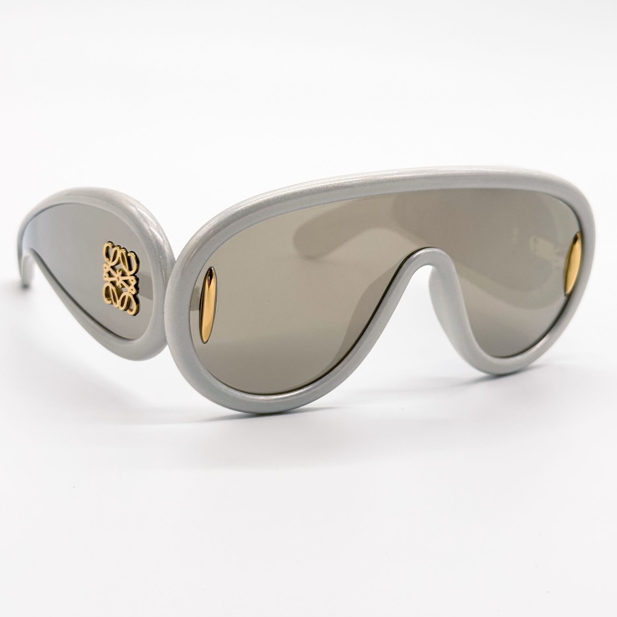 Loewe NEW LOEWE SUNGLASSES LW40108I 24C GRAY MASK UNISEX EYEWEAR Size ONE SIZE - 5 Thumbnail