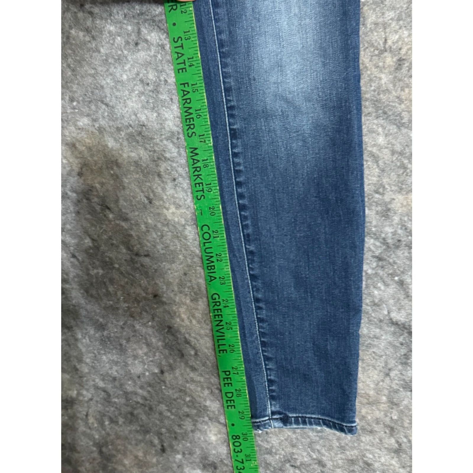 Athleta Athleta Jeans 8 Regular Denim 5-Pocket Medium Wash Blue Womens Skinny Sculptek Ultra Denim Jeans Size 30" / US 8 / IT 44 - 4 Thumbnail