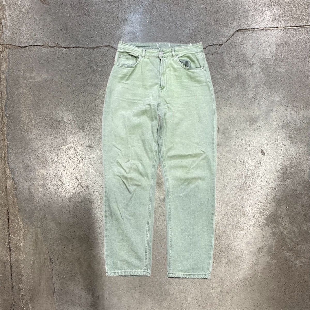 Vintage Vintage Y2K Baggy Wide Leg Faded Jeans Streetwear Graphic 32 Size 32" / US 10 / IT 46 - 1 Thumbnail